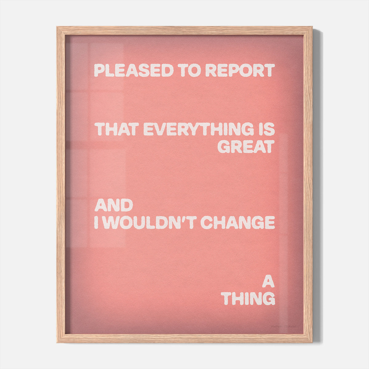 PLEASED PRINT