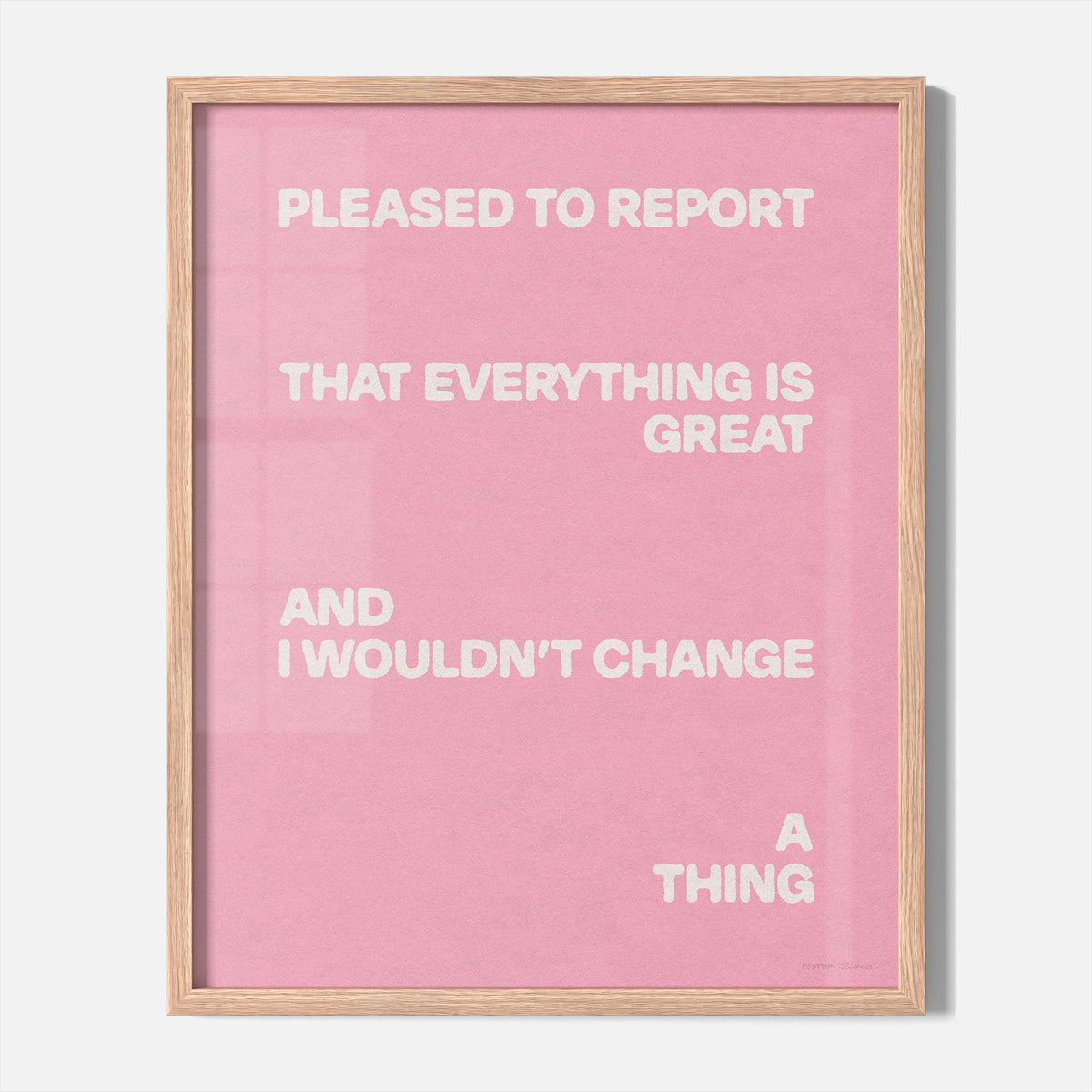 PLEASED PRINT