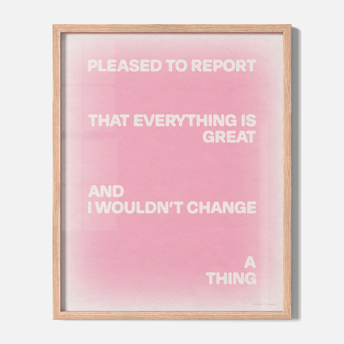 PLEASED PRINT