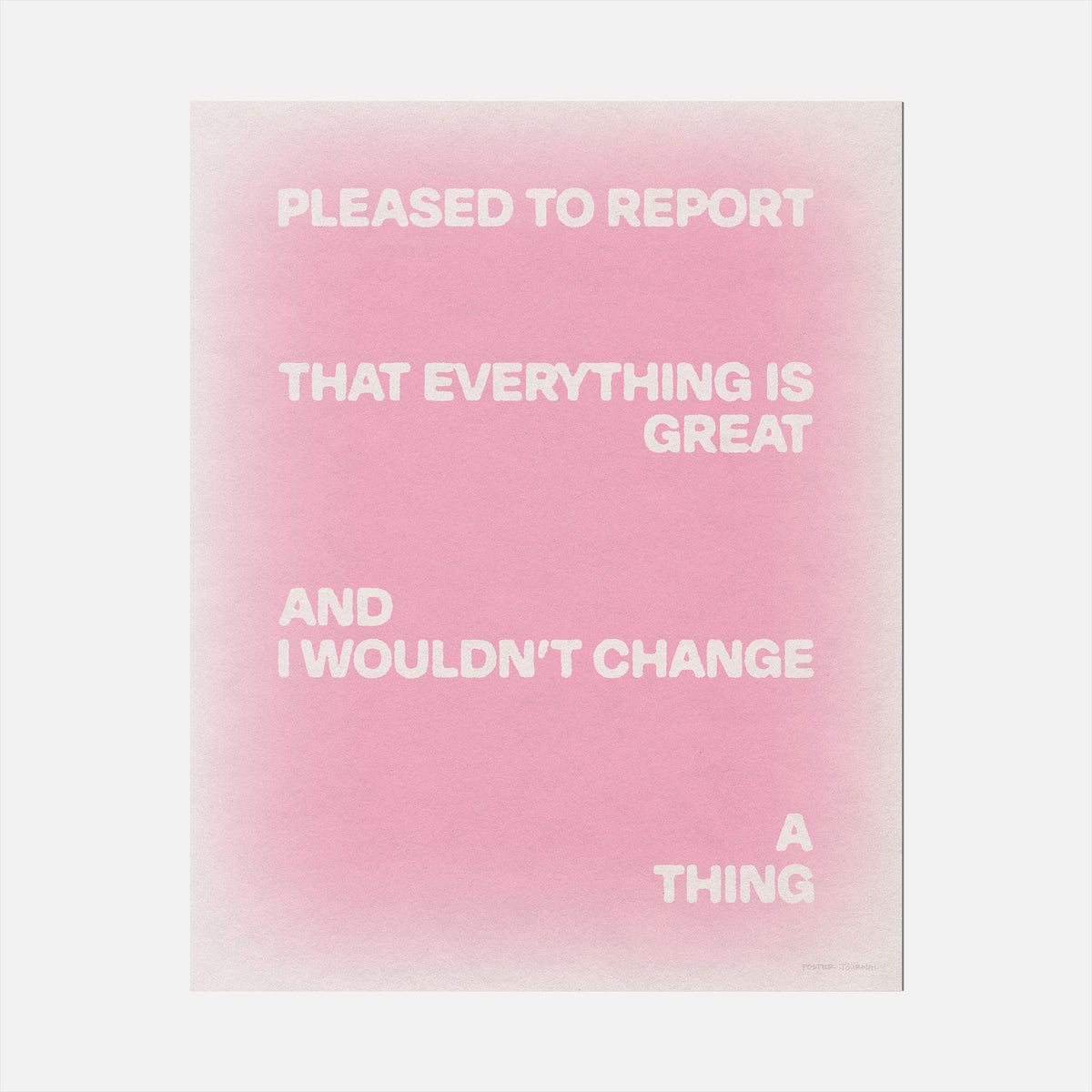 PLEASED PRINT