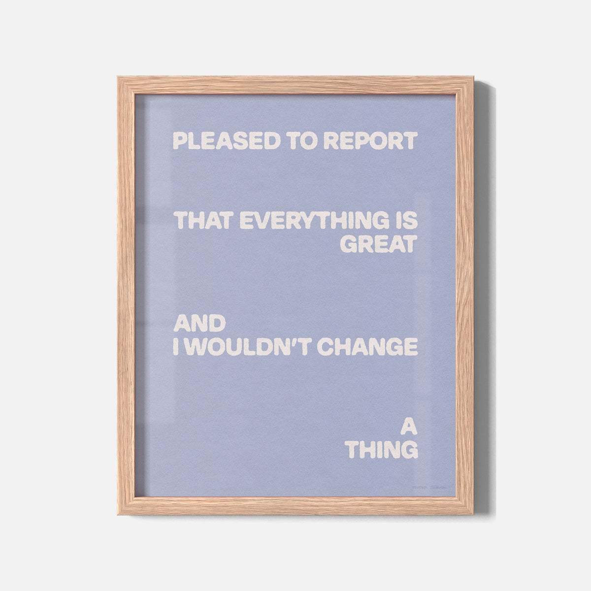PLEASED PRINT