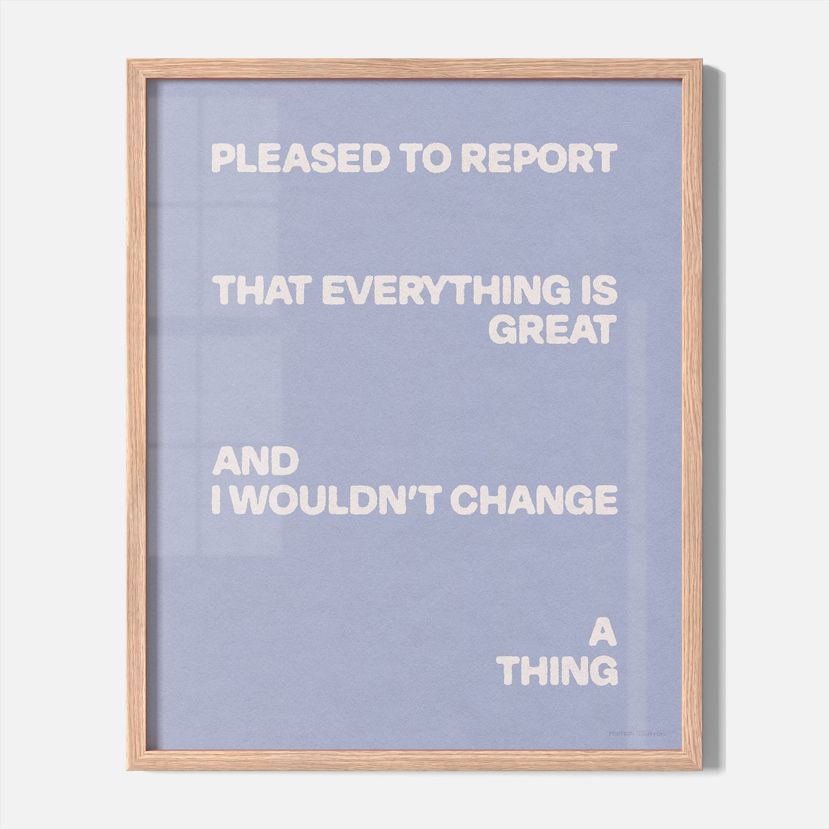 PLEASED PRINT