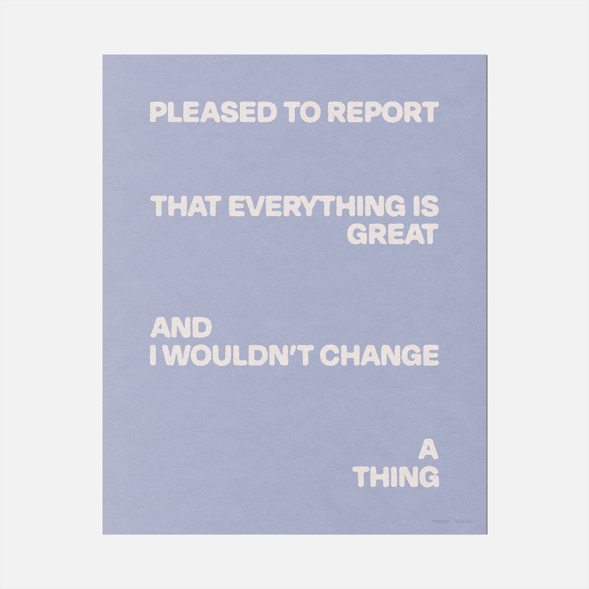 PLEASED PRINT