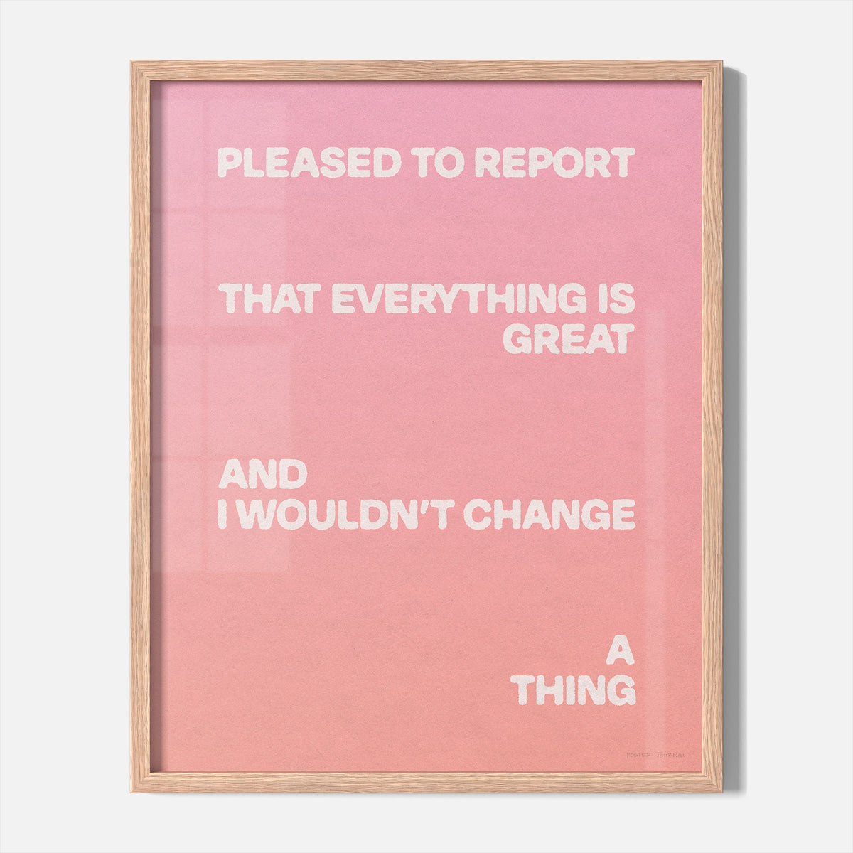 PLEASED PRINT