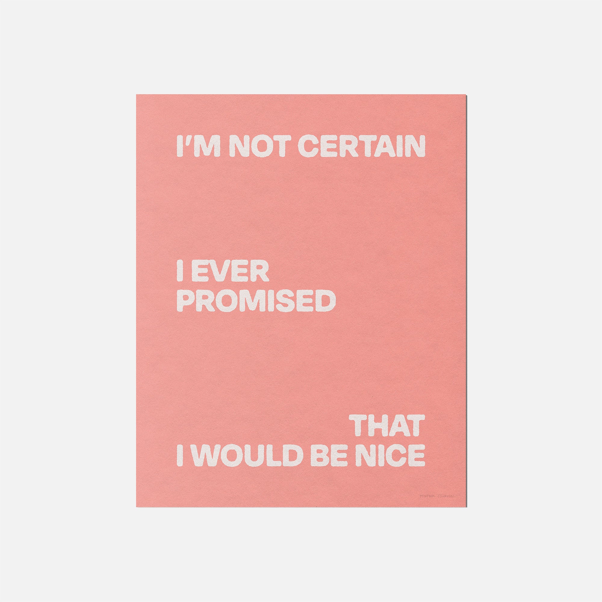PROMISED PRINT