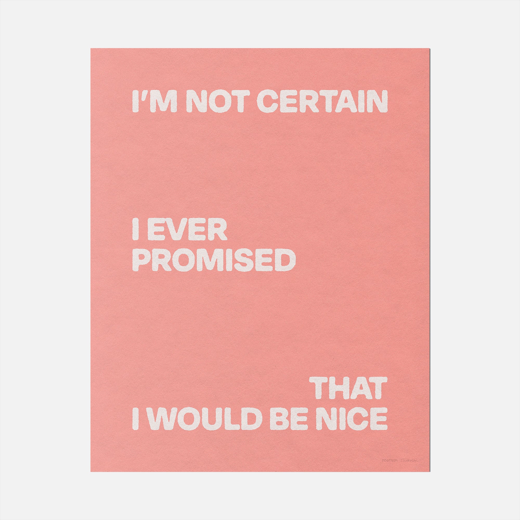 PROMISED PRINT