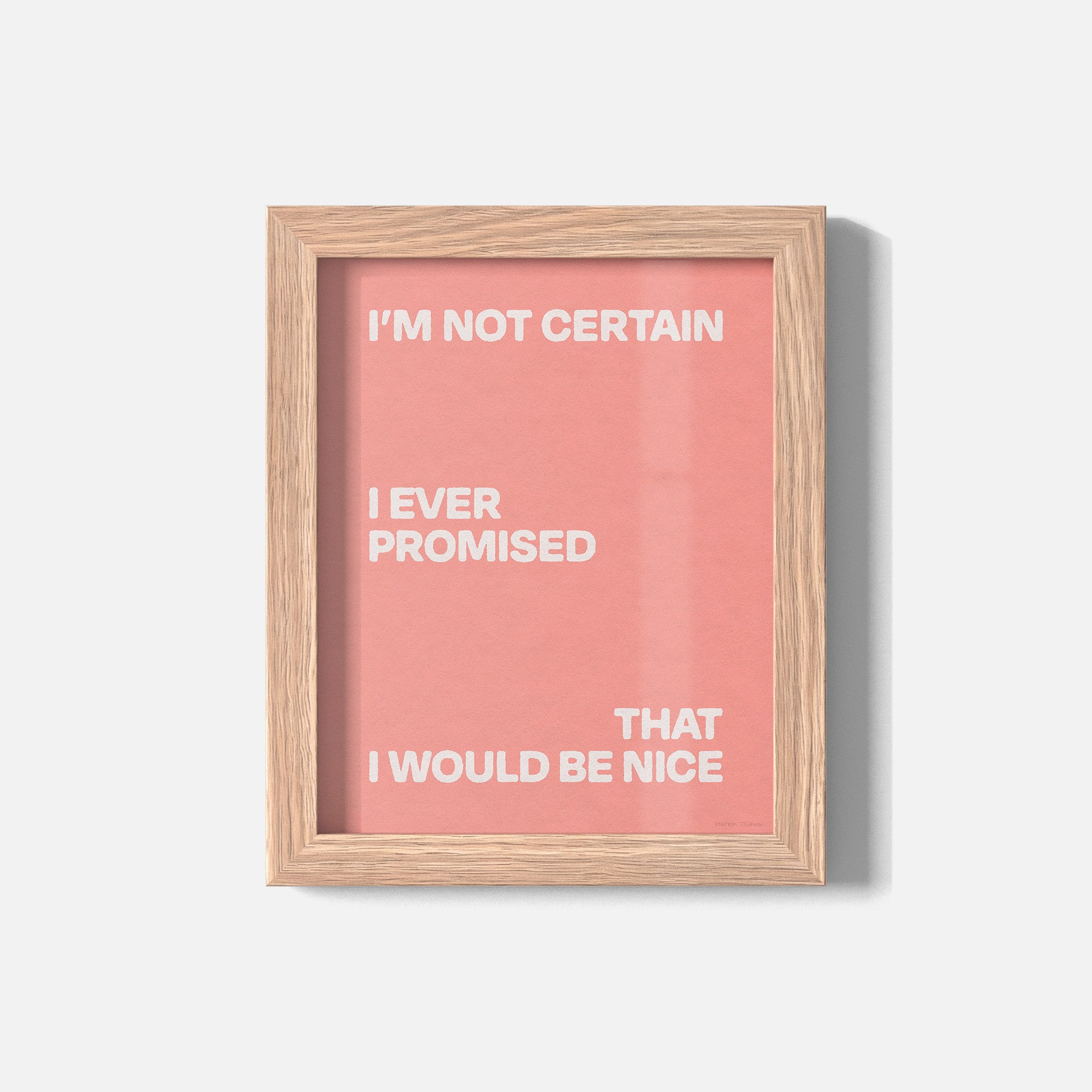 PROMISED PRINT
