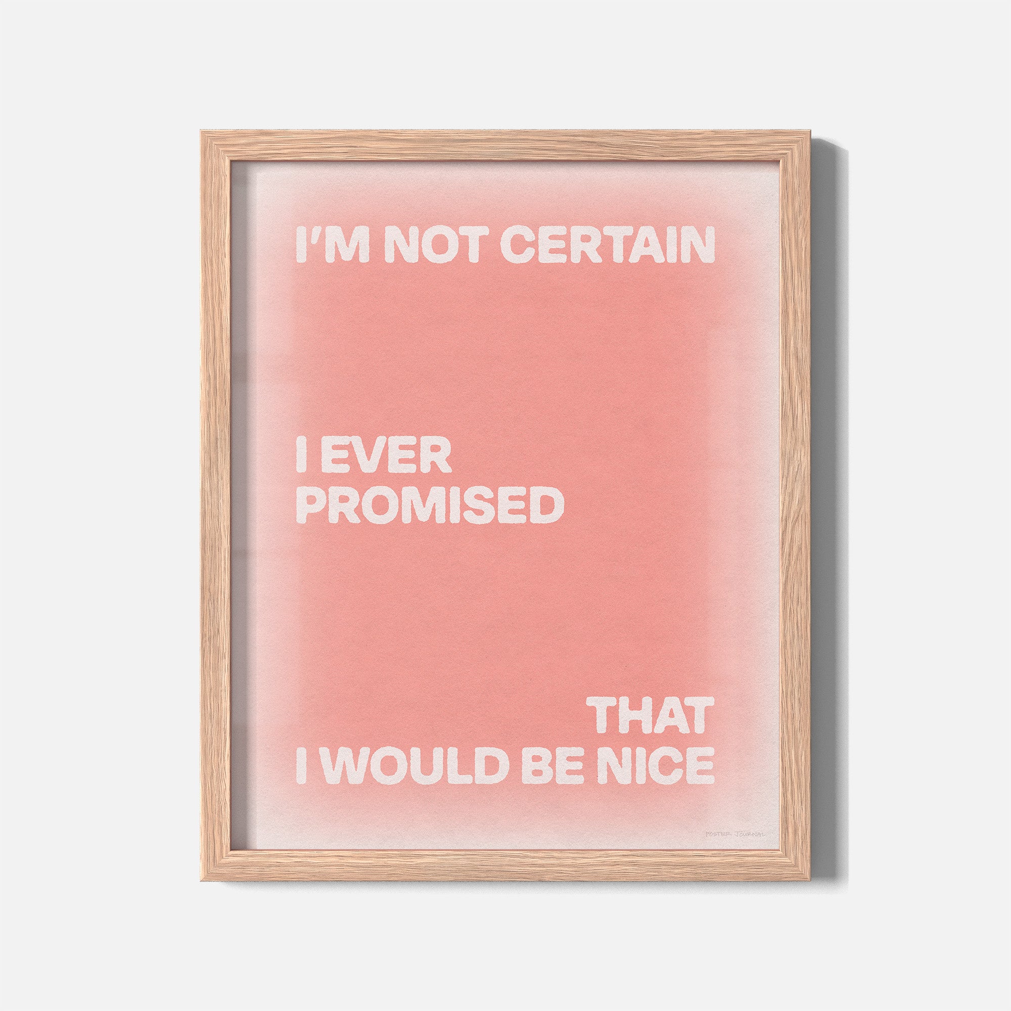 PROMISED PRINT