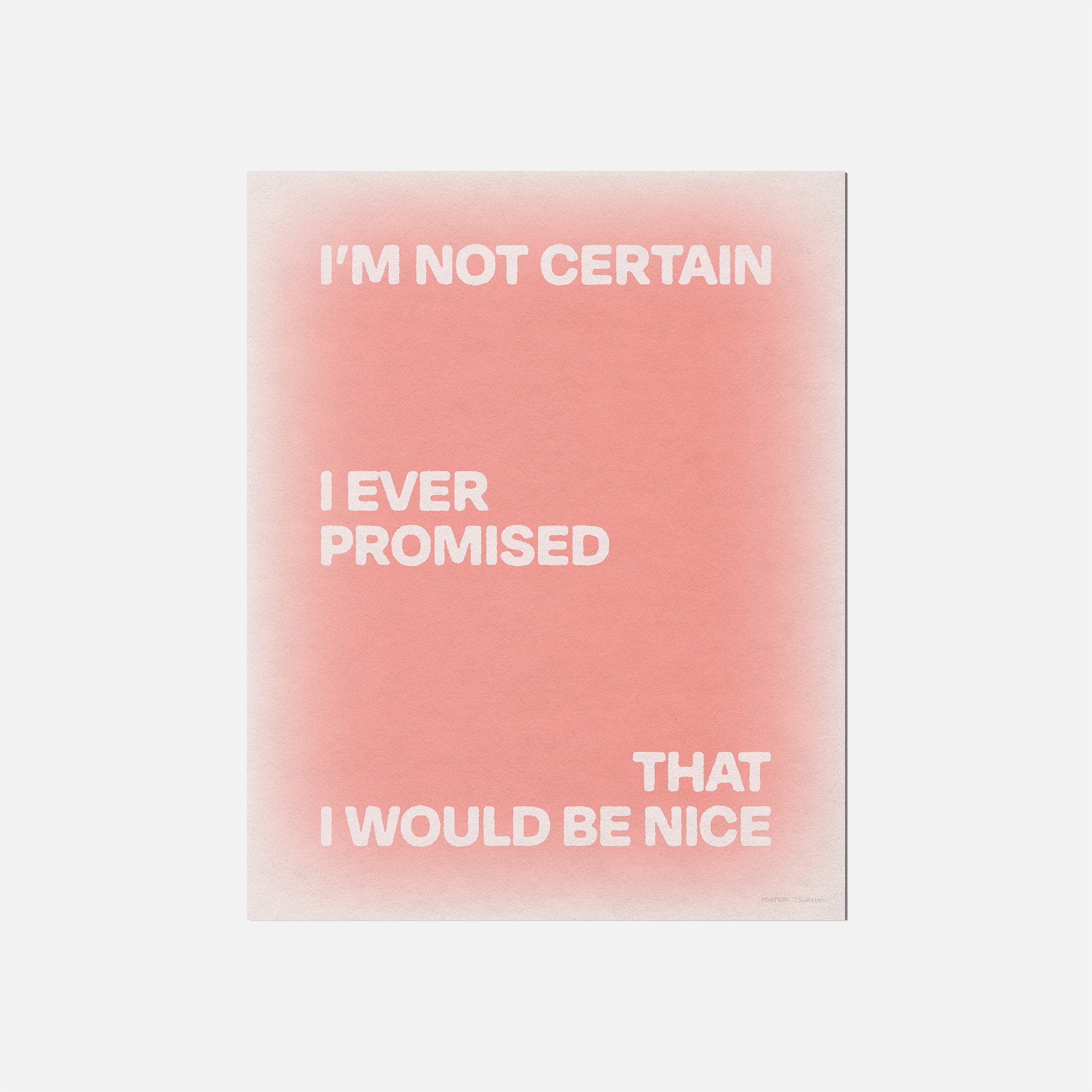 PROMISED PRINT