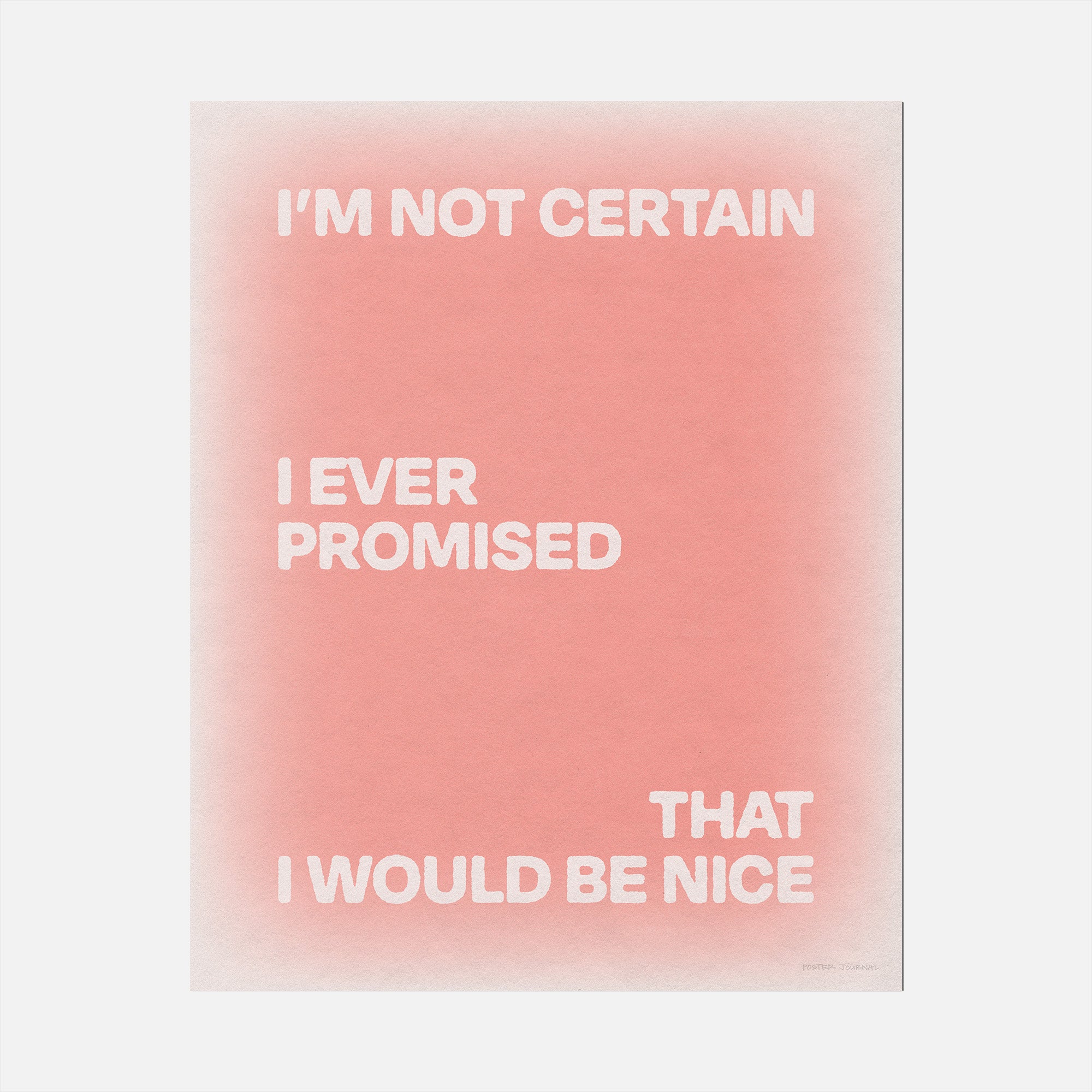 PROMISED PRINT