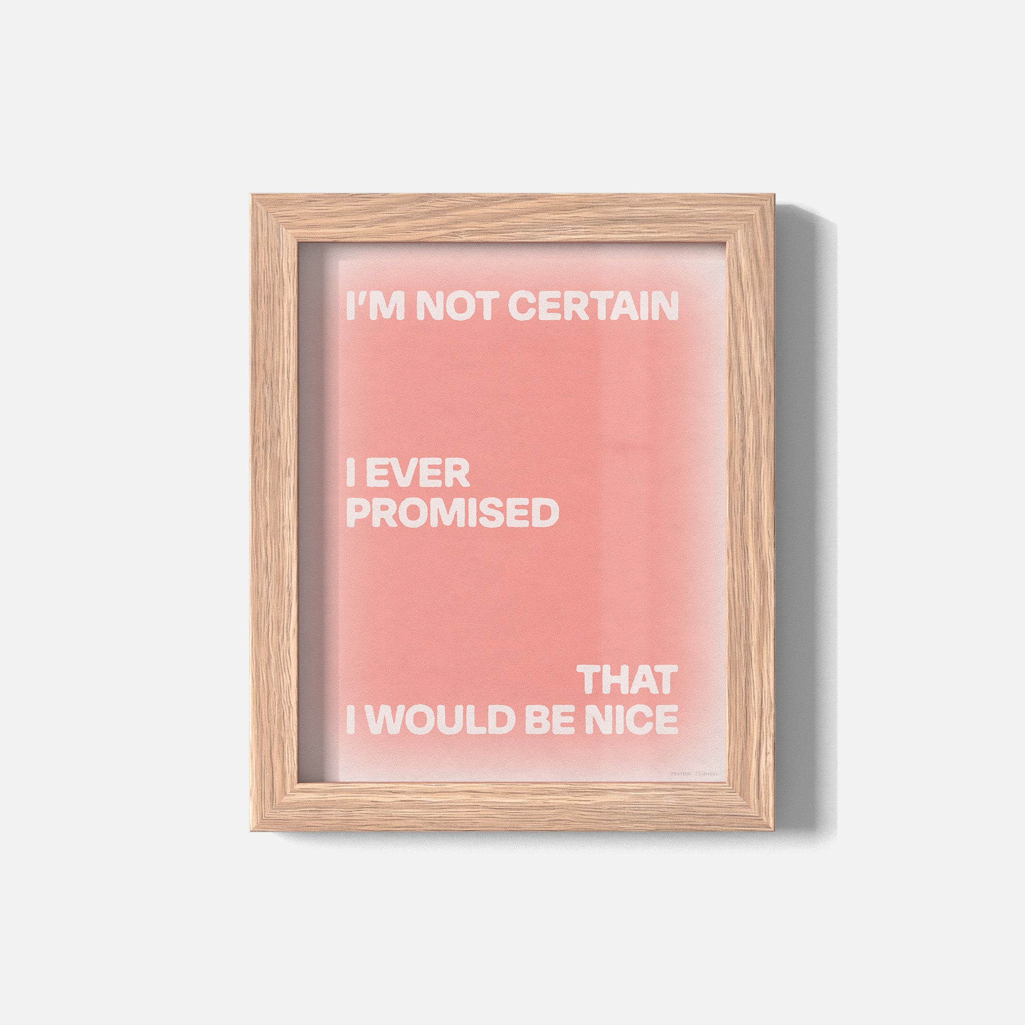 PROMISED PRINT