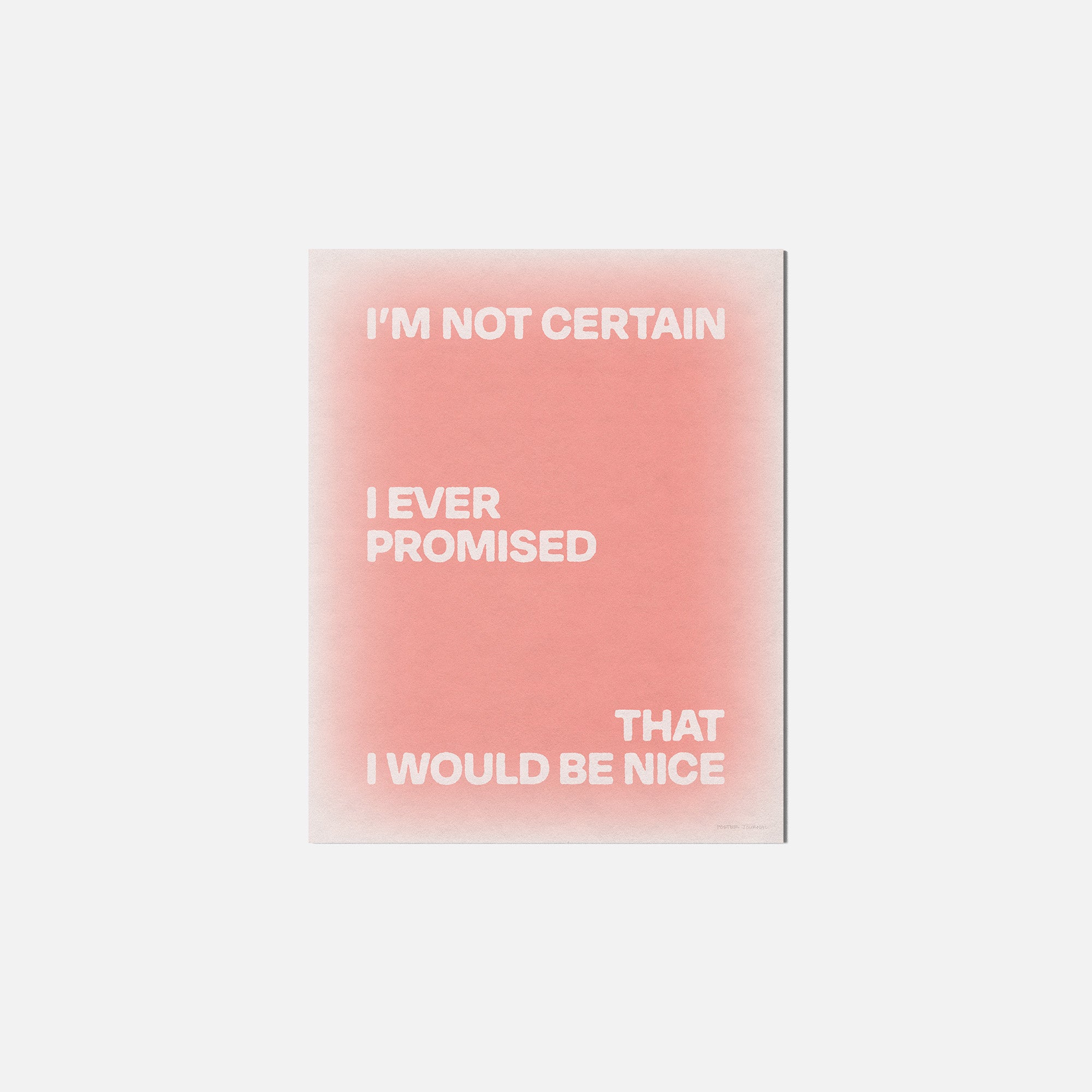 PROMISED PRINT