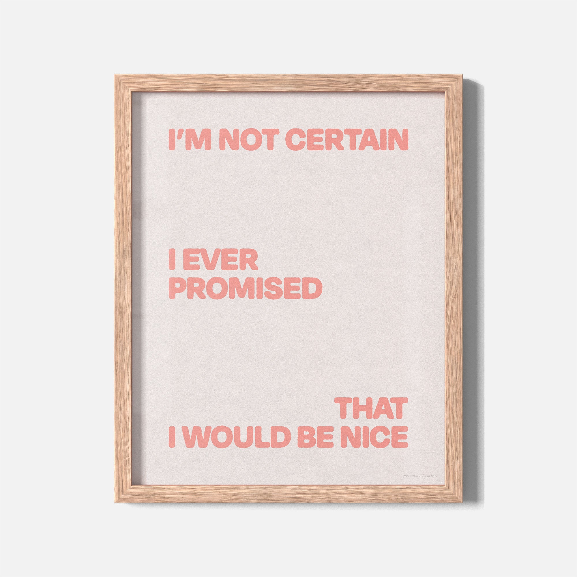 PROMISED PRINT