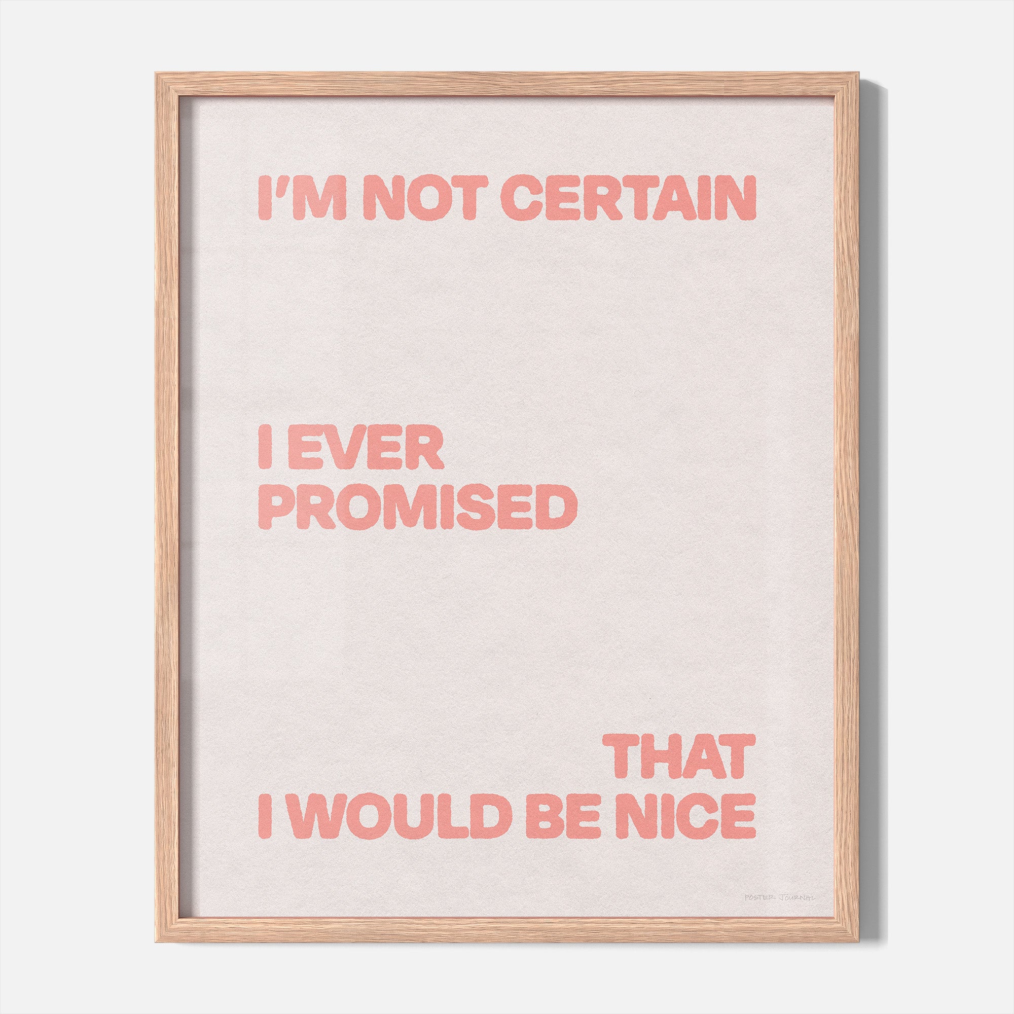 PROMISED PRINT