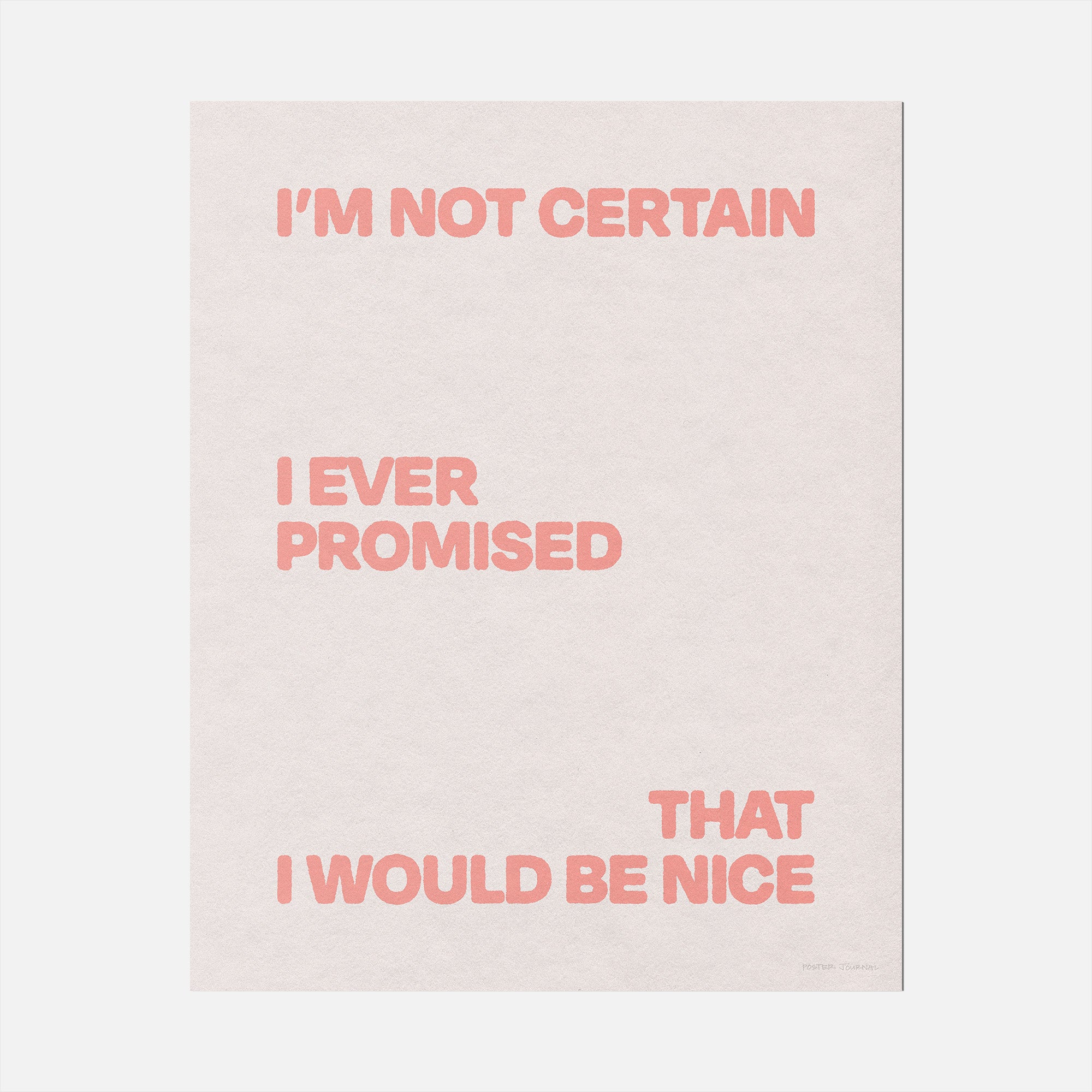 PROMISED PRINT