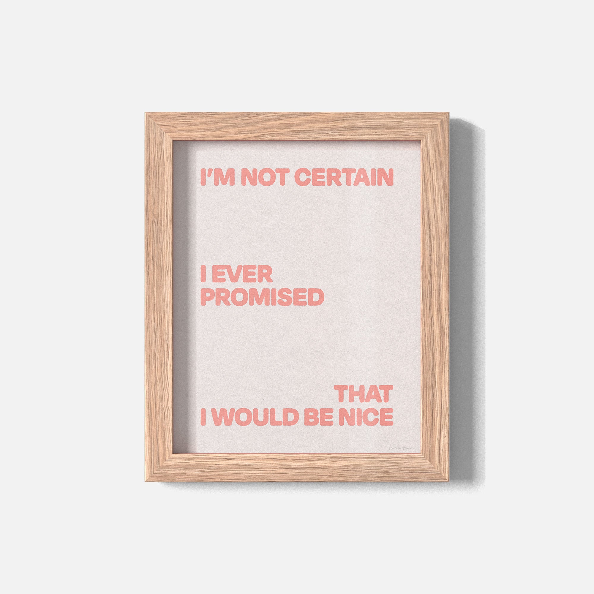 PROMISED PRINT