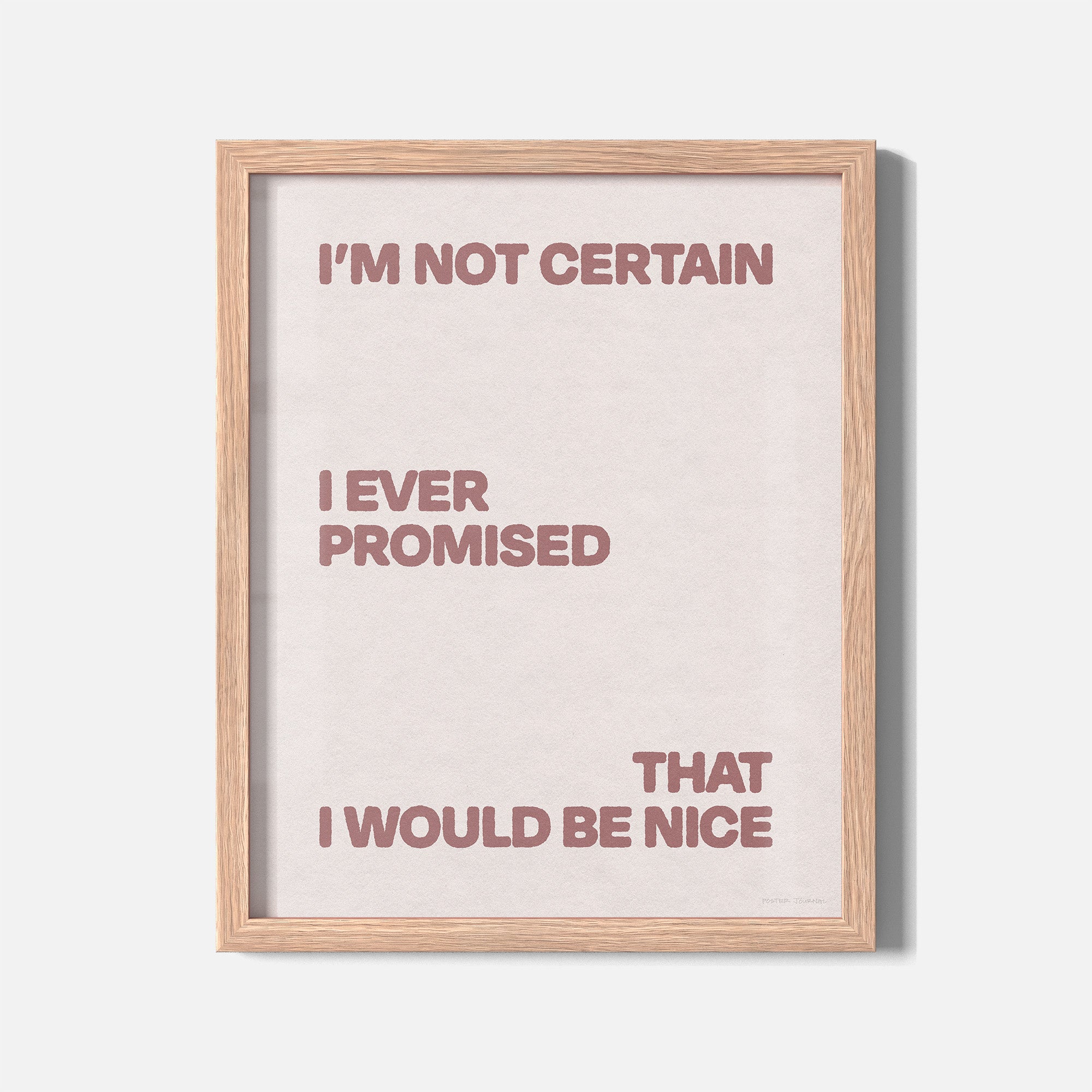PROMISED PRINT