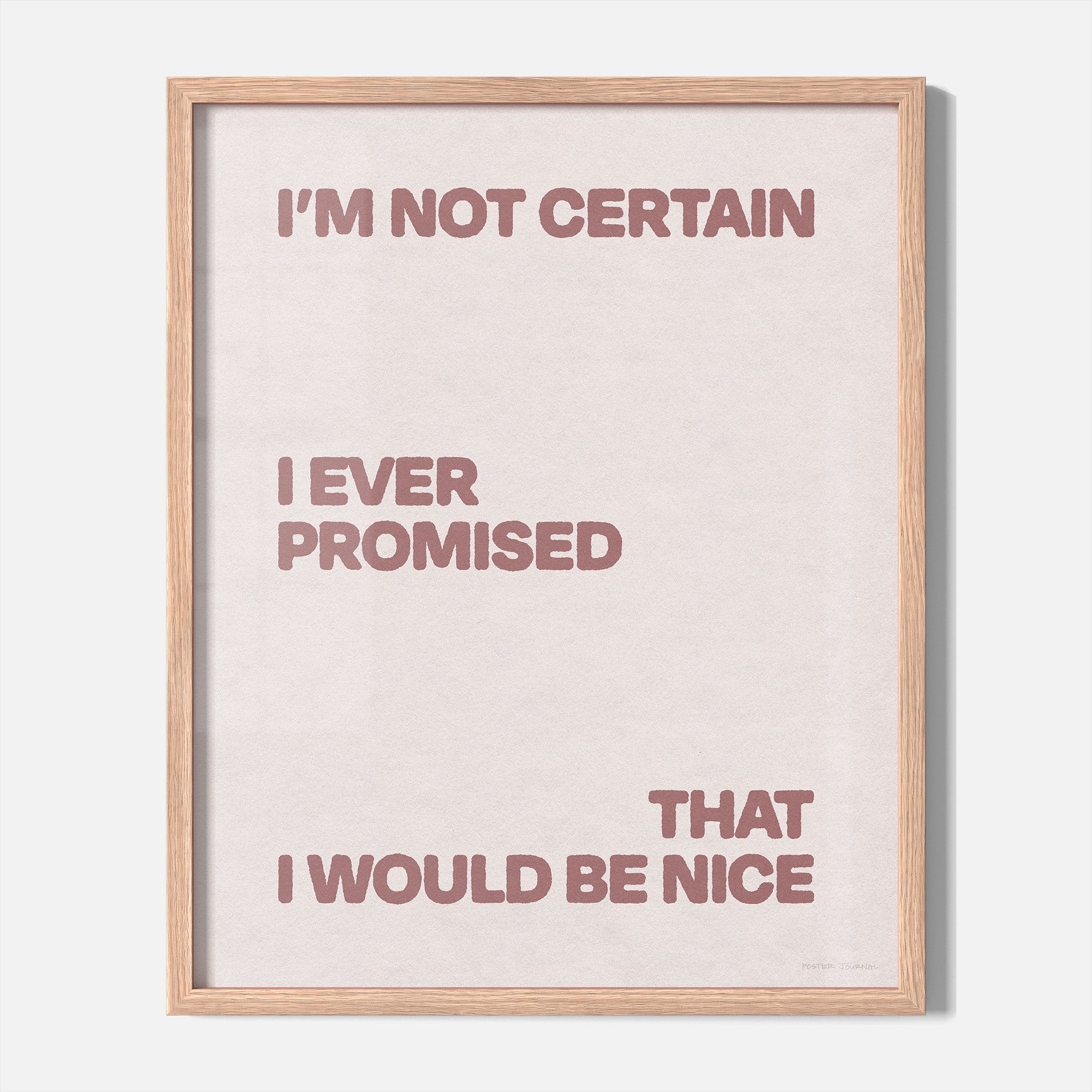 PROMISED PRINT