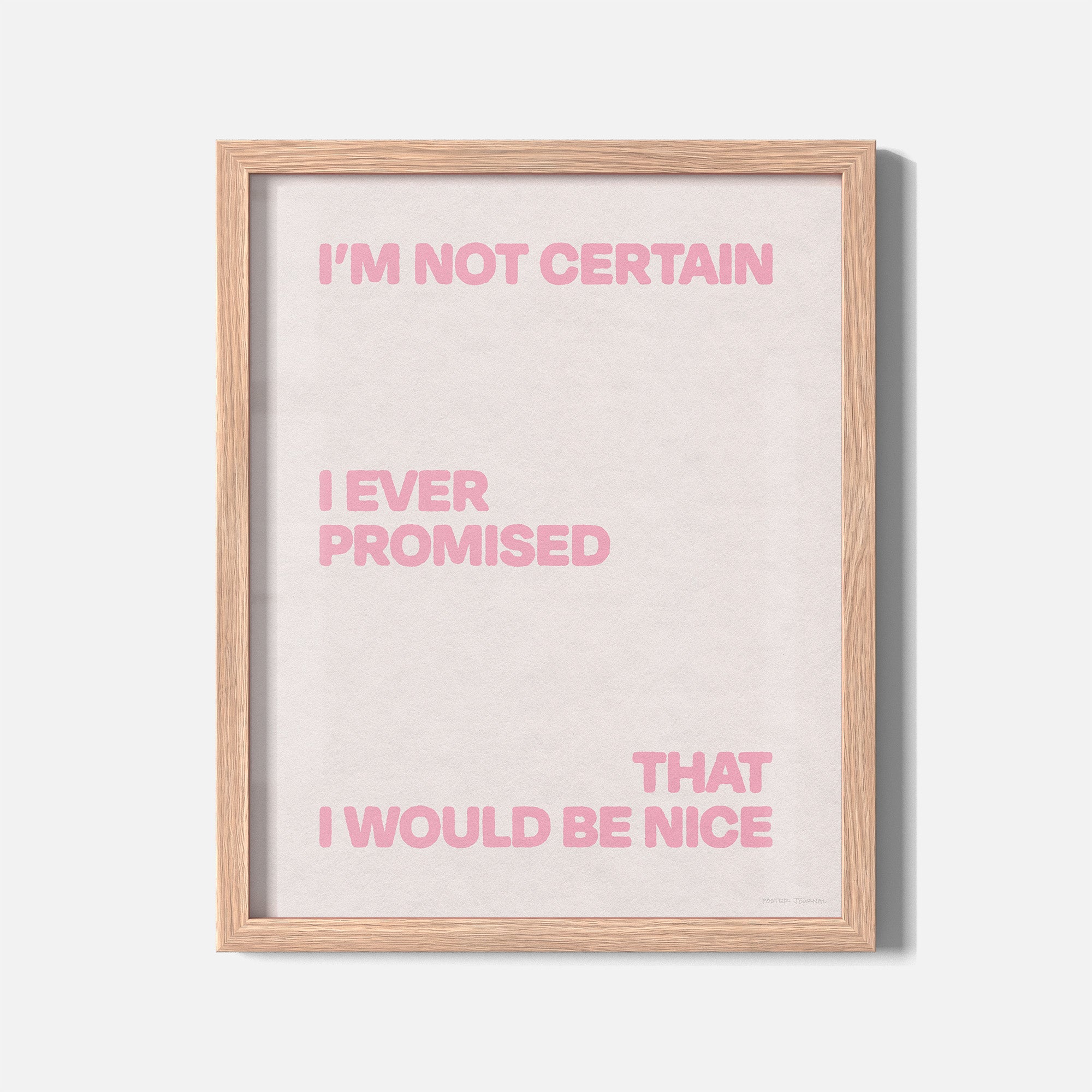 PROMISED PRINT