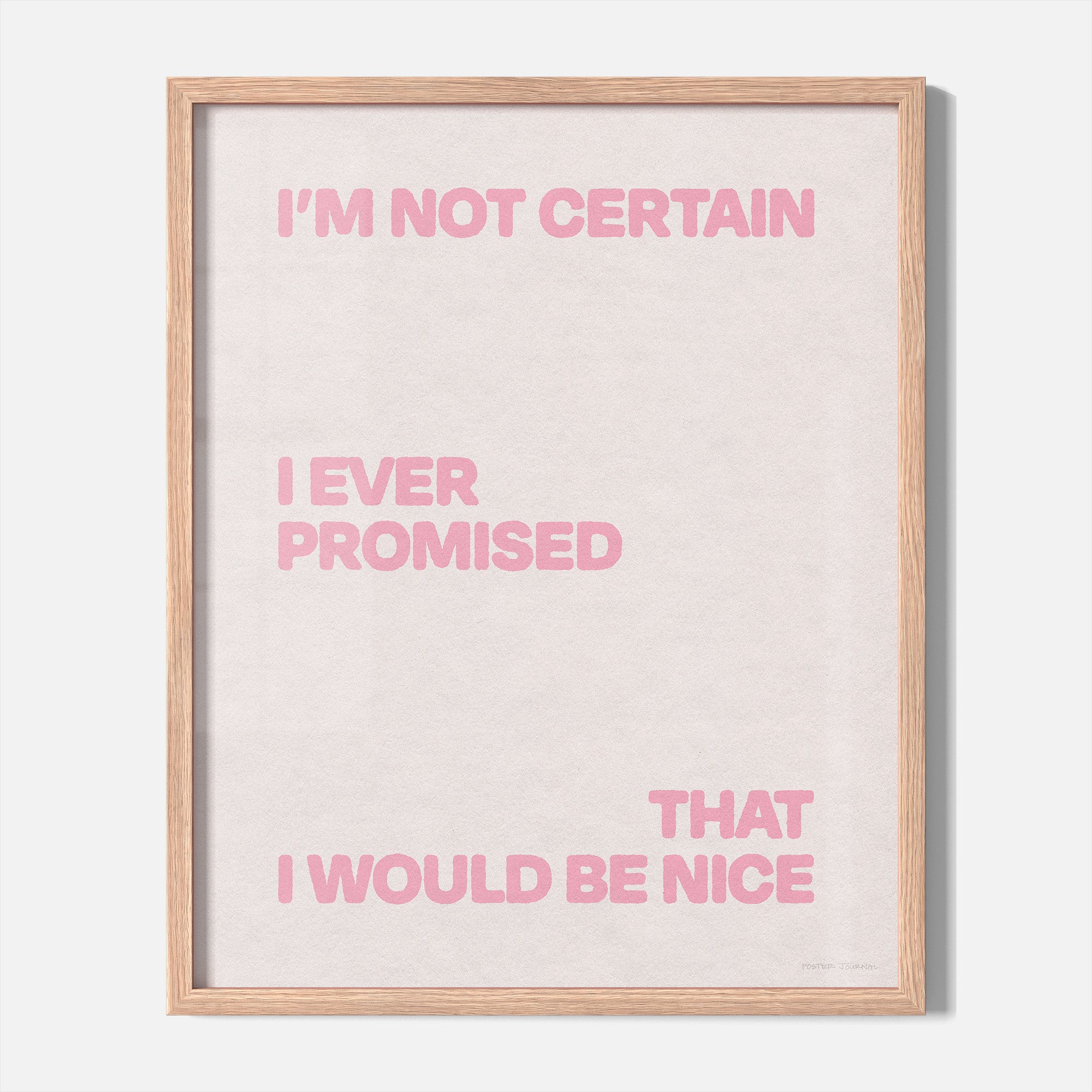 PROMISED PRINT