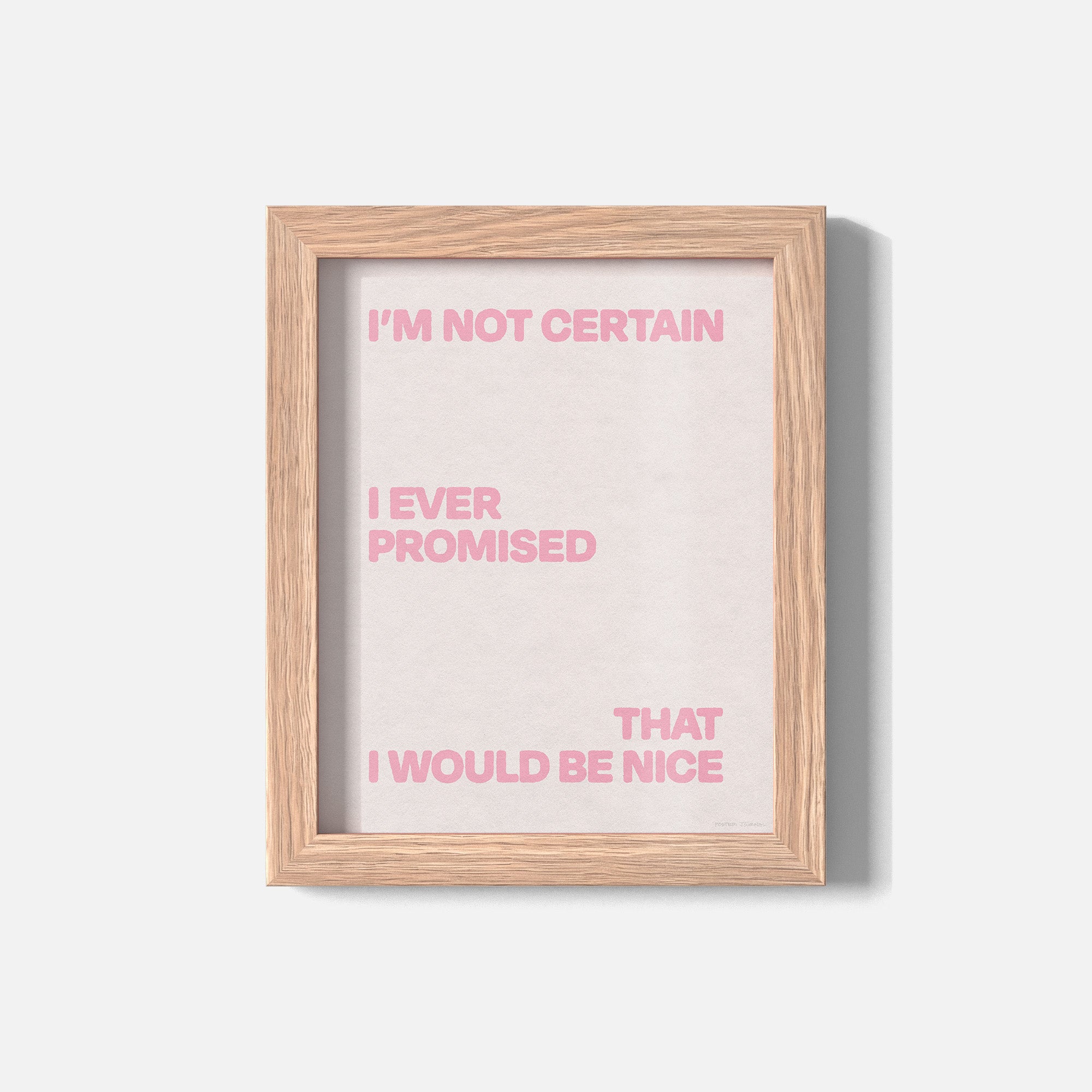 PROMISED PRINT