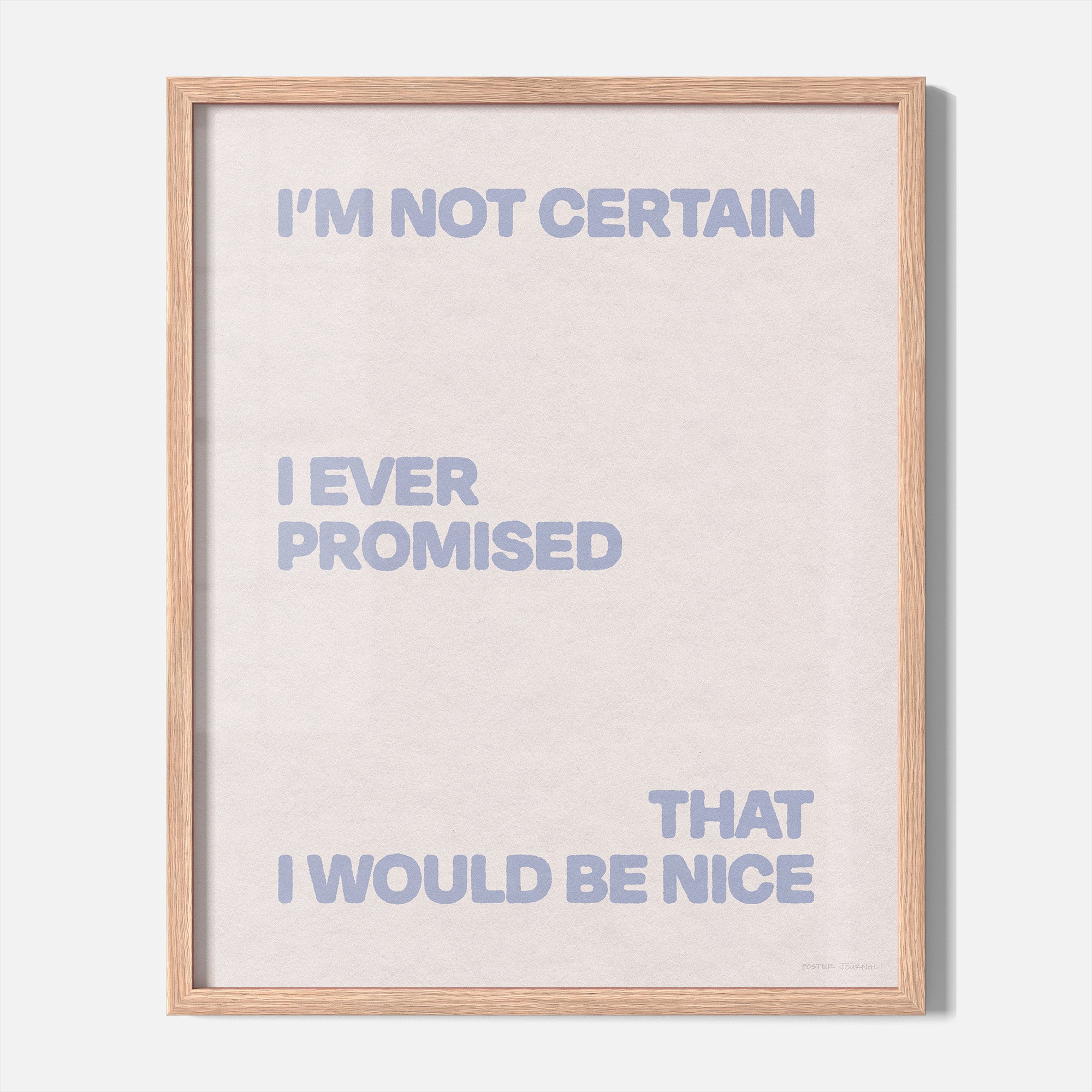 PROMISED PRINT