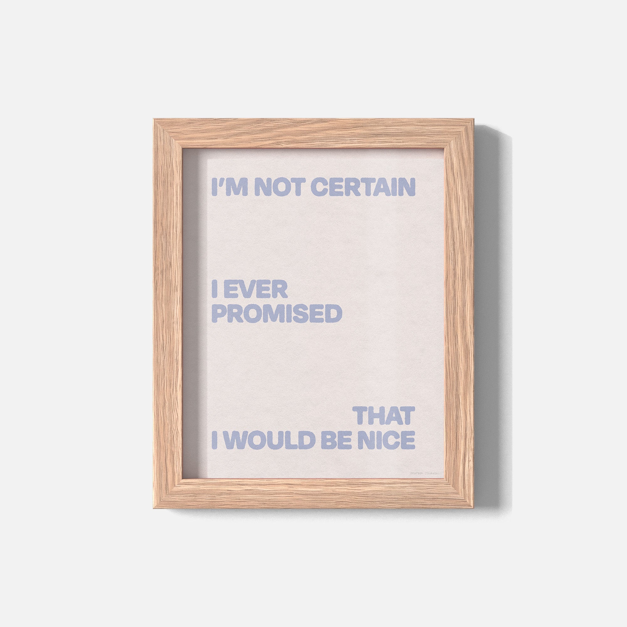 PROMISED PRINT