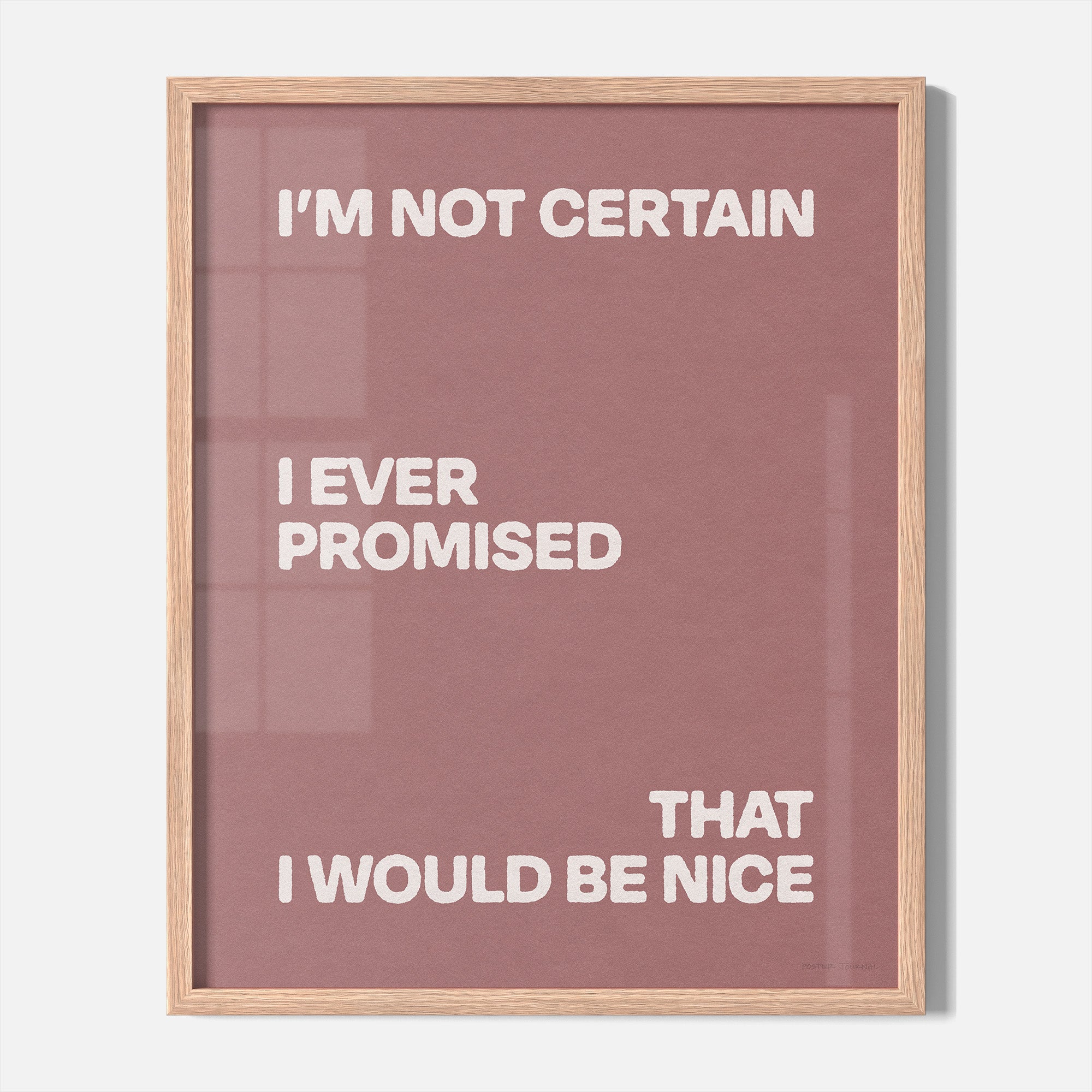 PROMISED PRINT