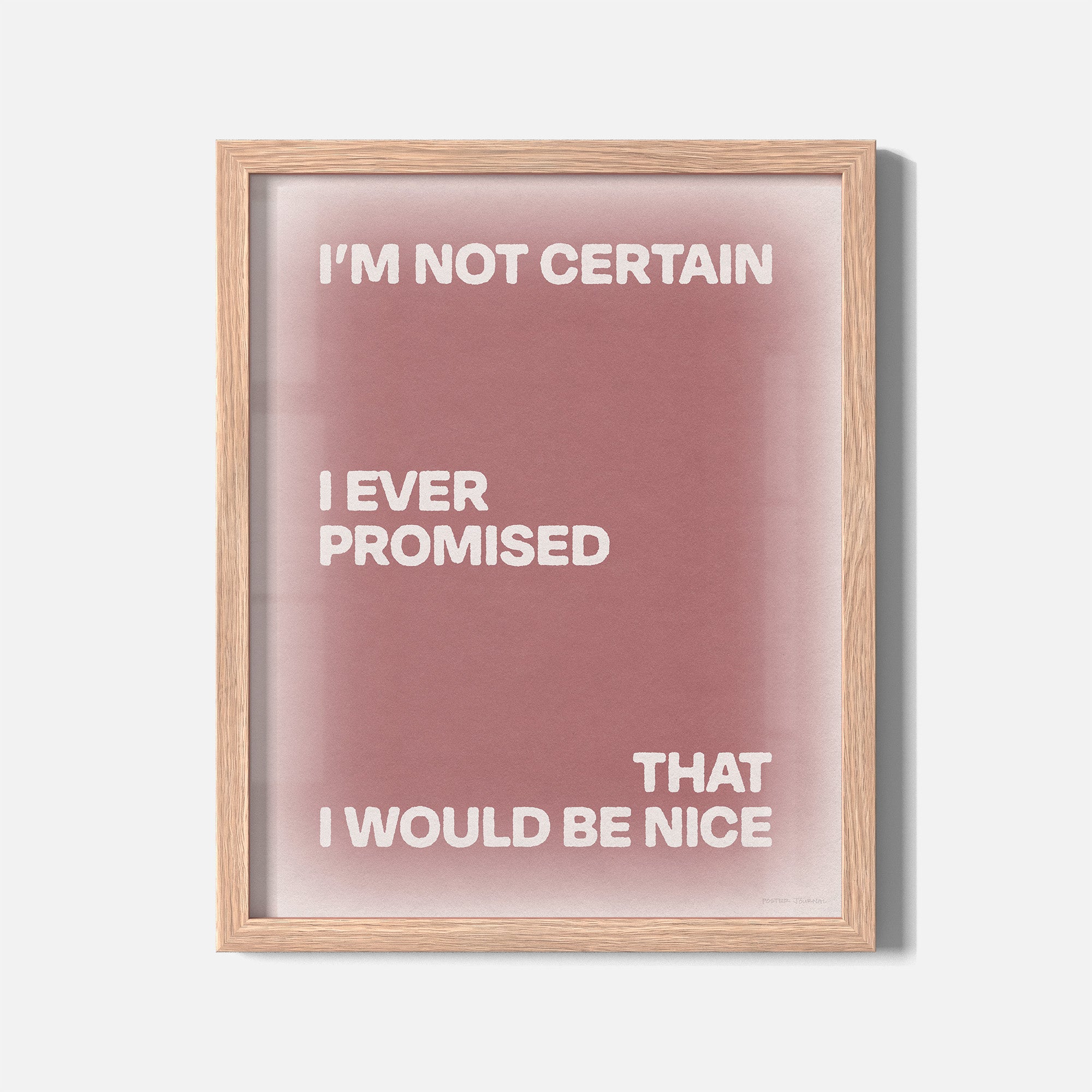 PROMISED PRINT