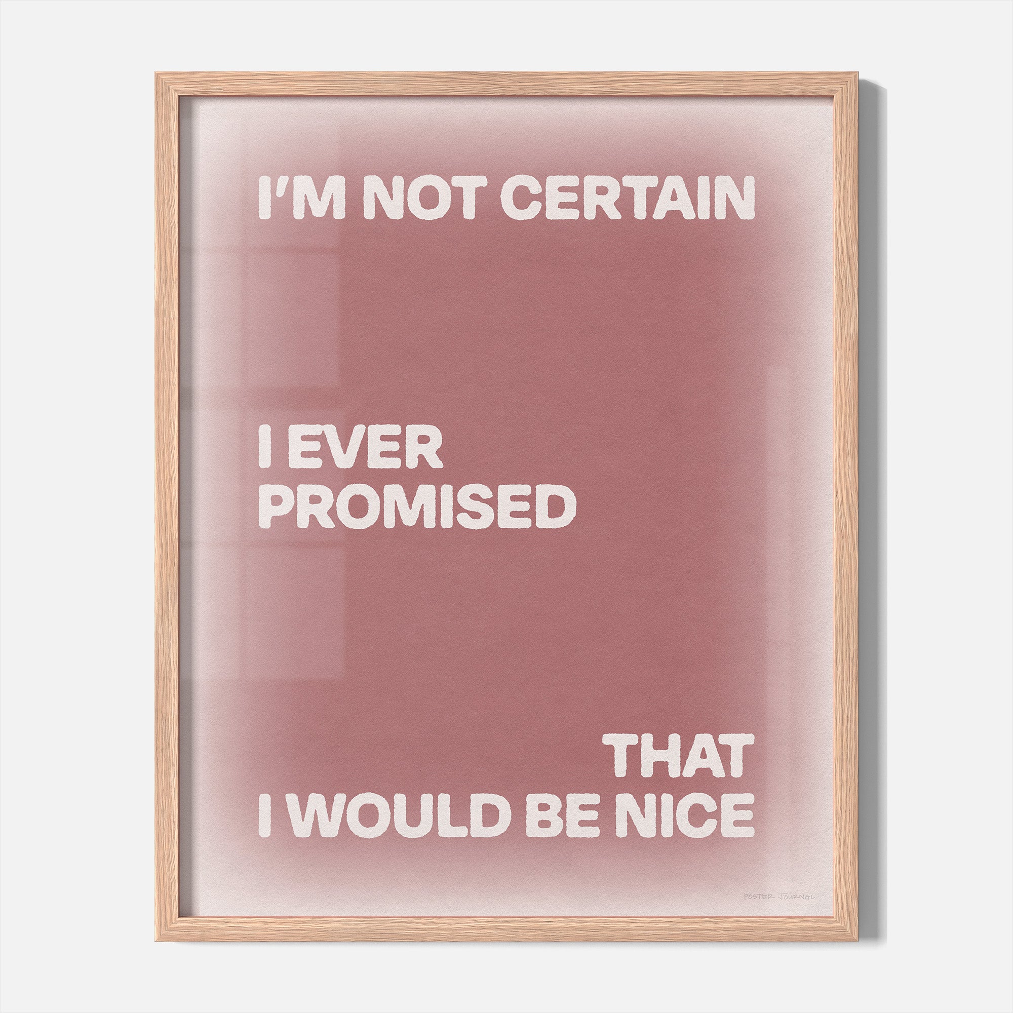 PROMISED PRINT