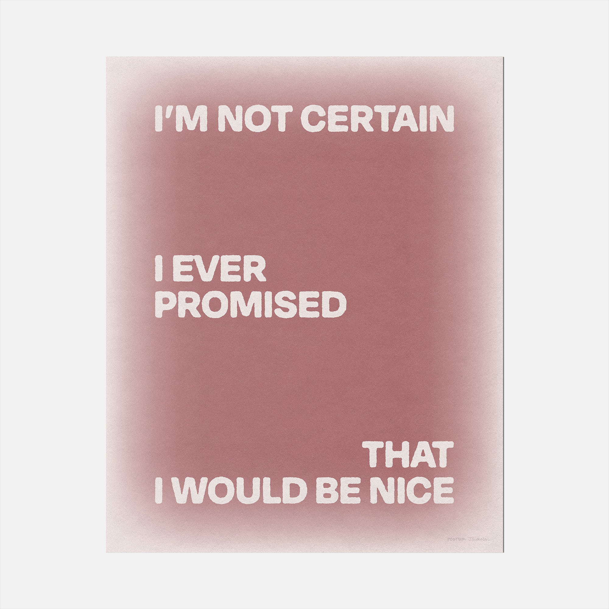 PROMISED PRINT