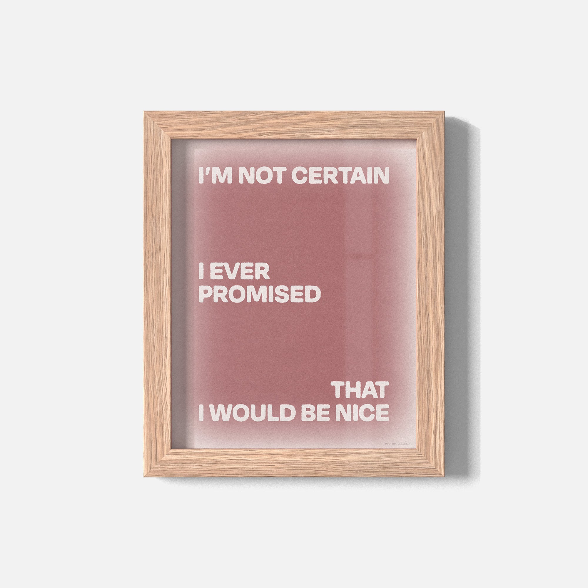 PROMISED PRINT
