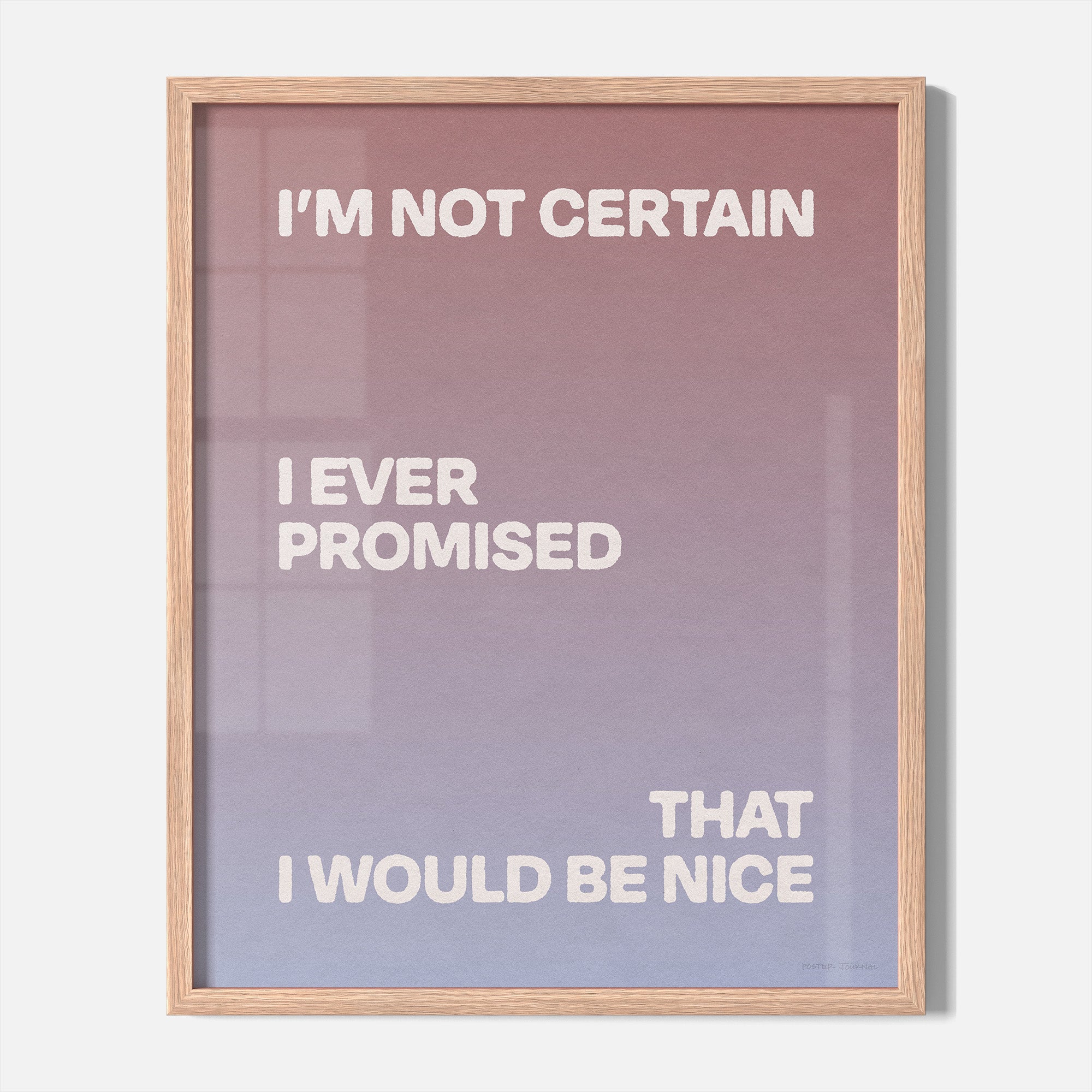 PROMISED PRINT