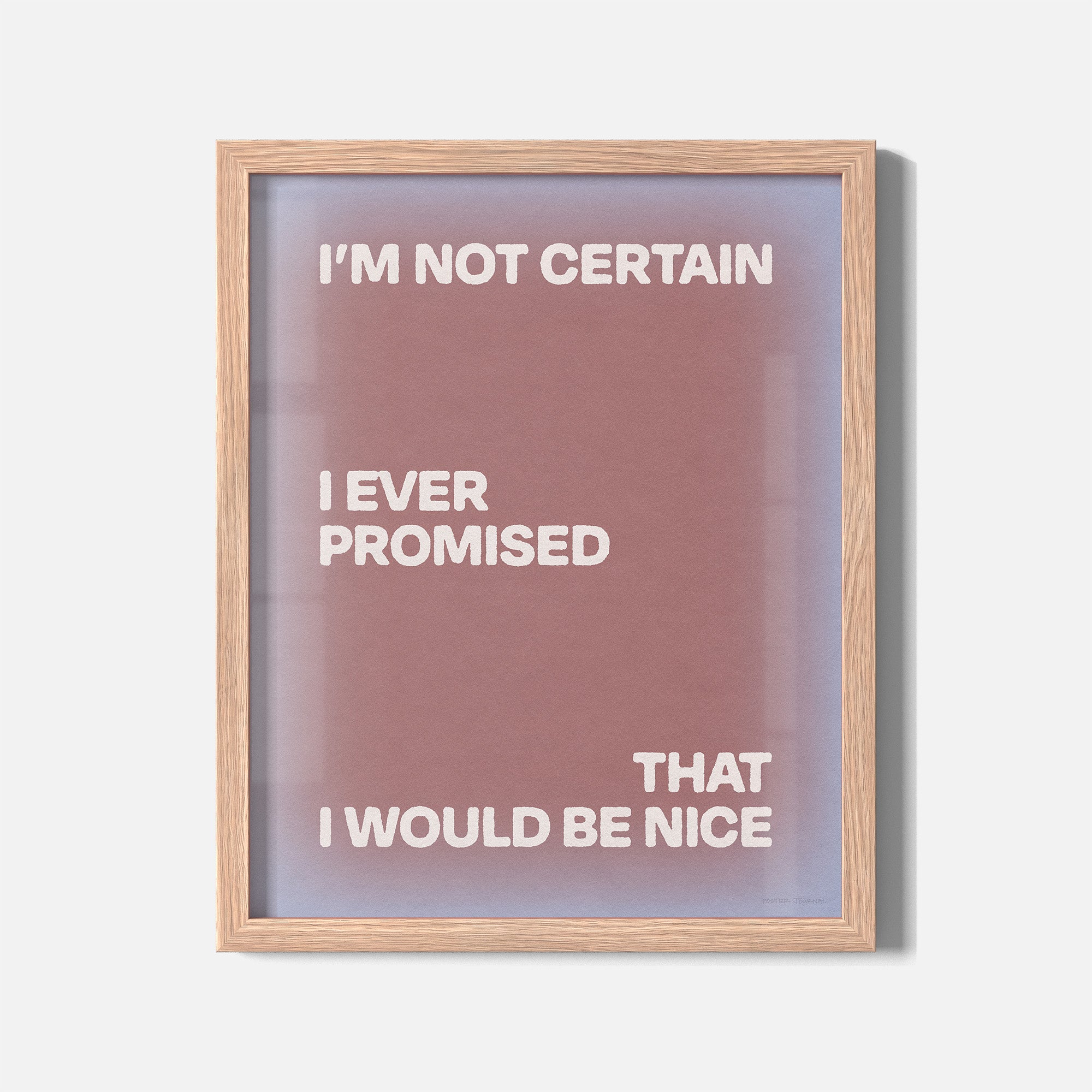 PROMISED PRINT