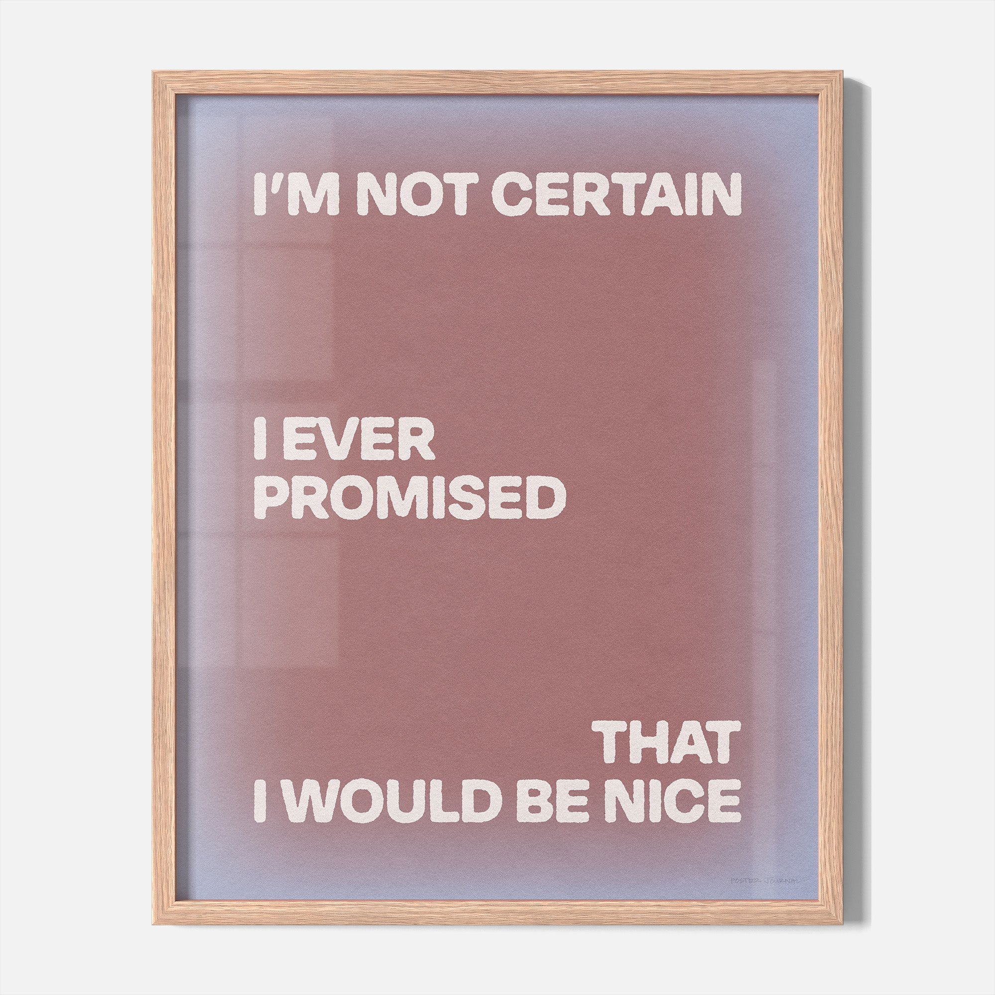PROMISED PRINT