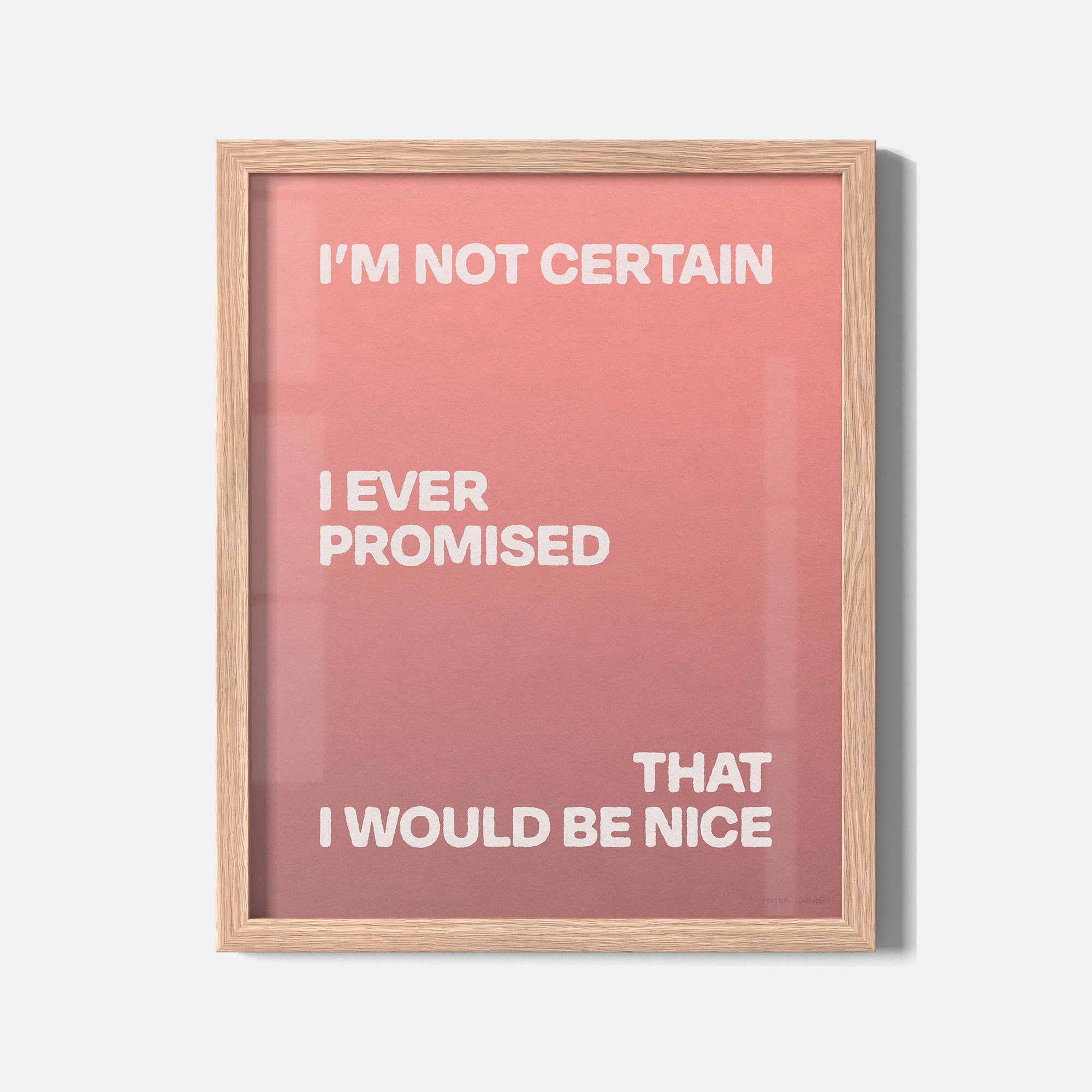 PROMISED PRINT