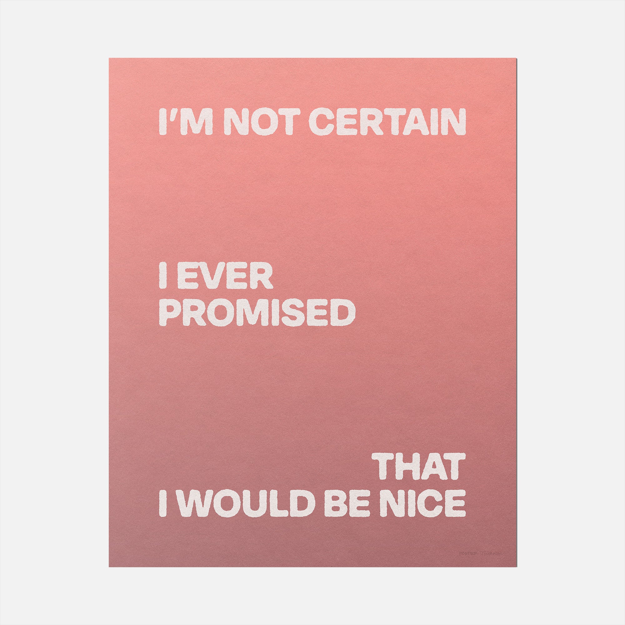 PROMISED PRINT