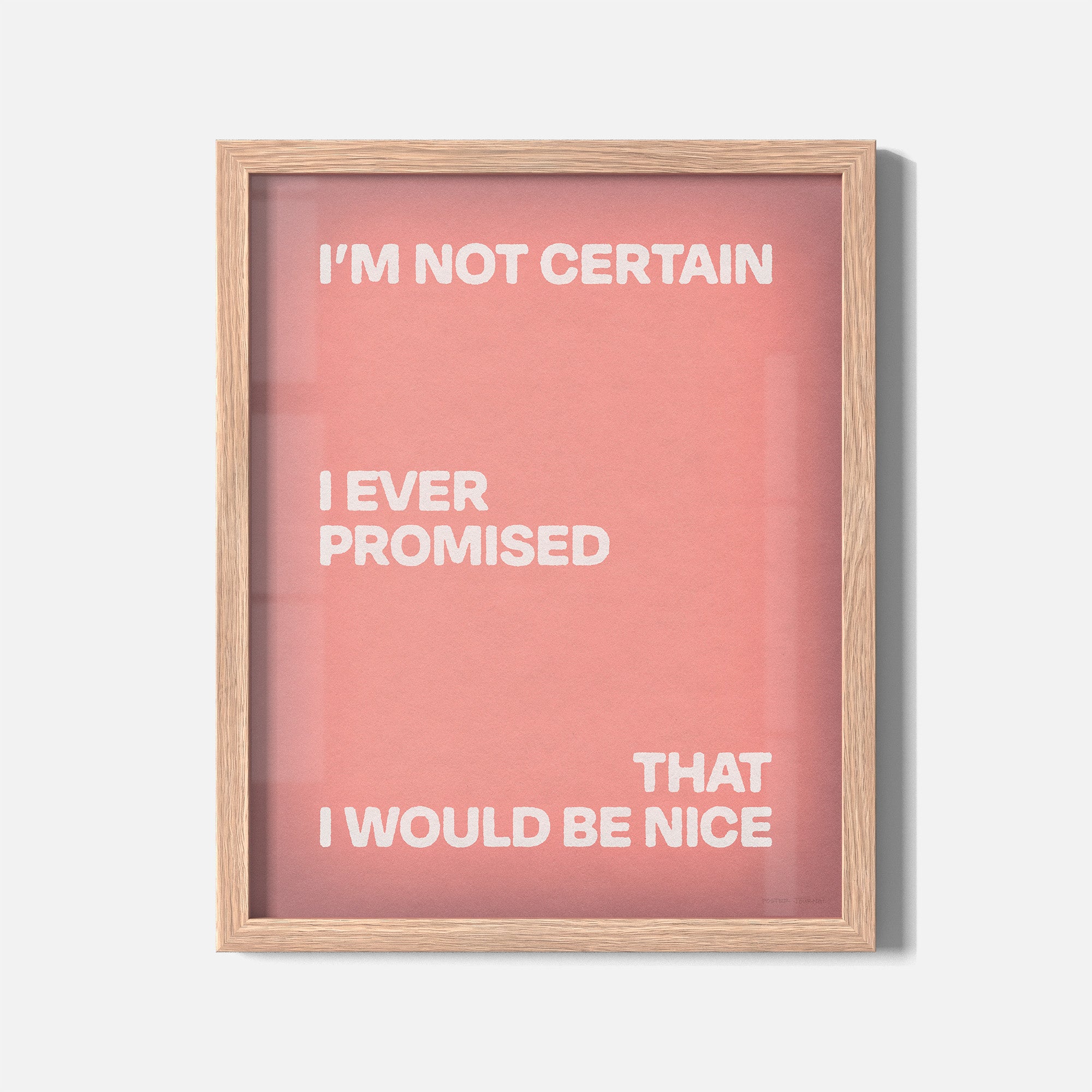 PROMISED PRINT
