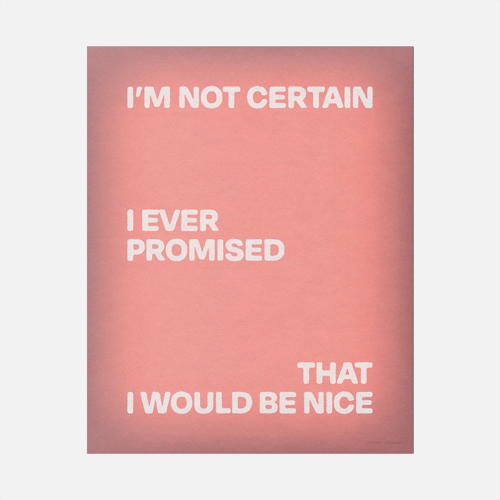 PROMISED PRINT