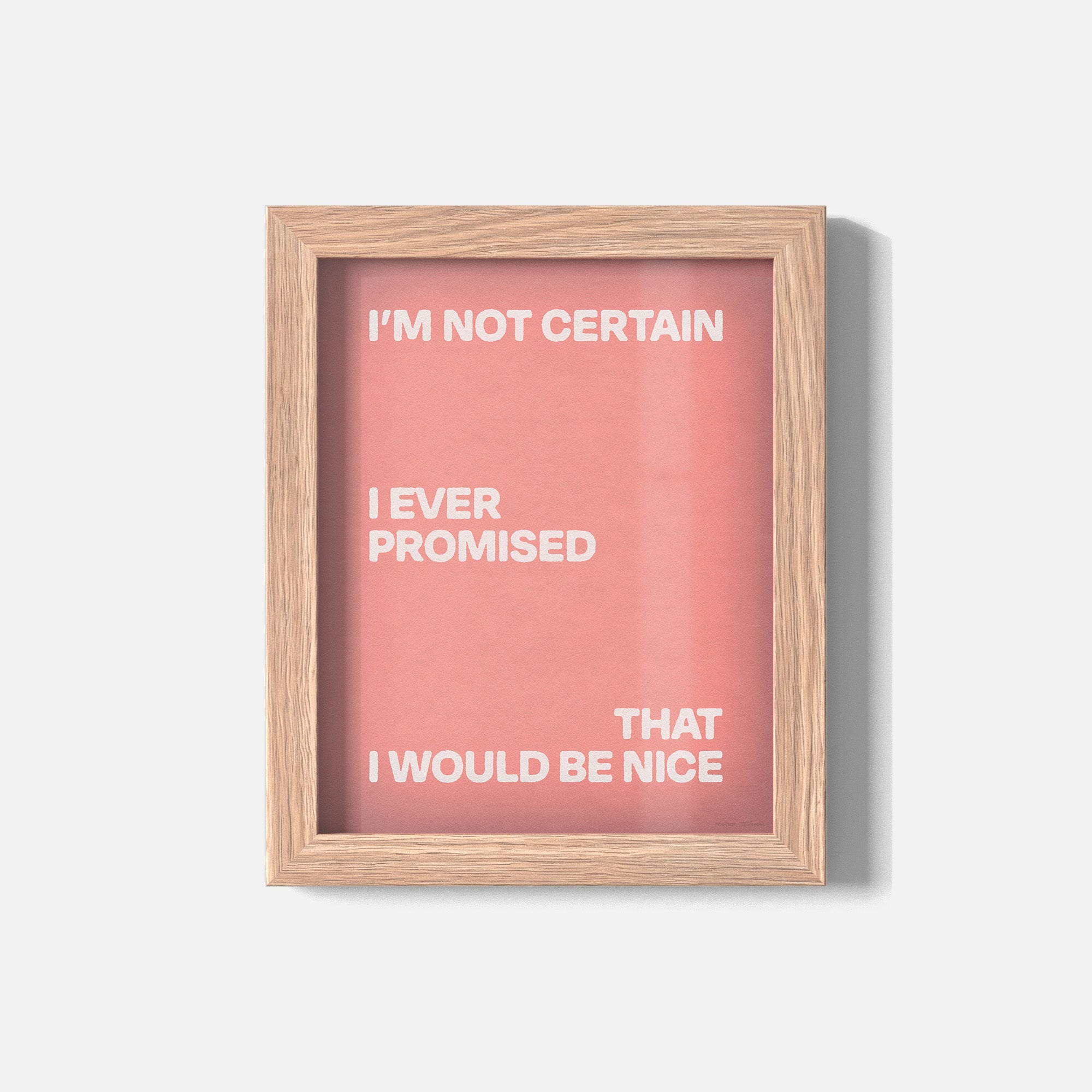 PROMISED PRINT