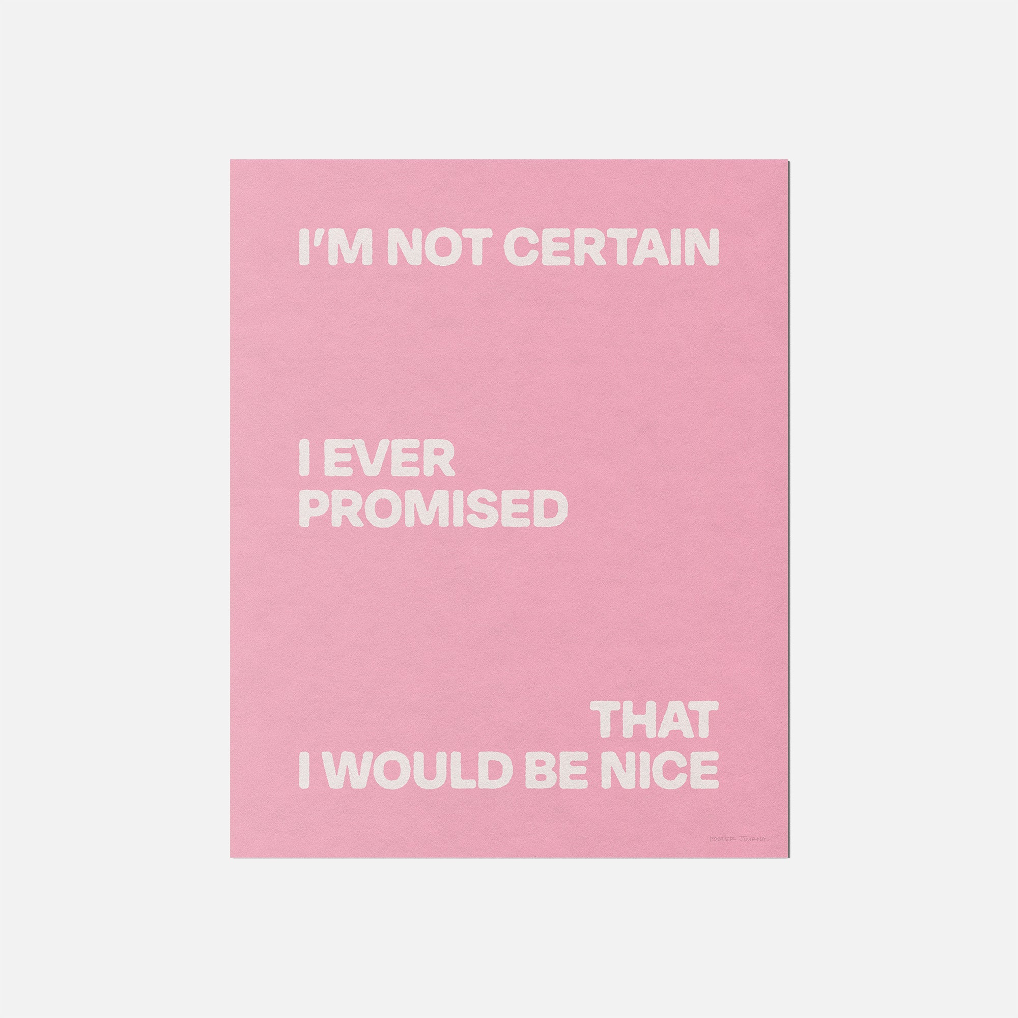 PROMISED PRINT