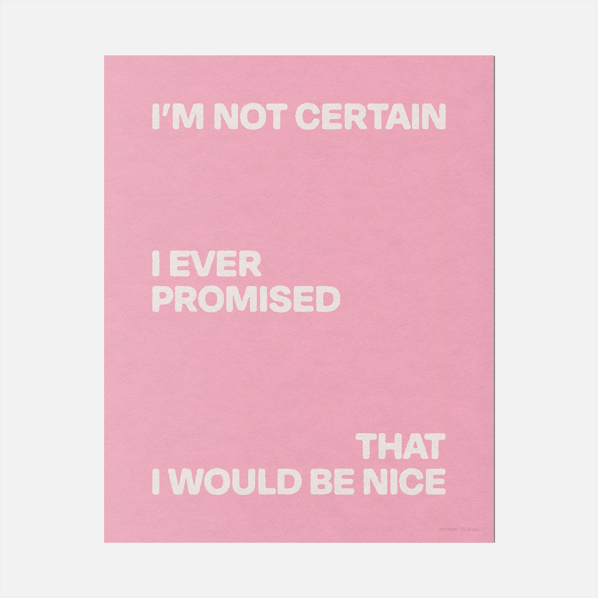 PROMISED PRINT