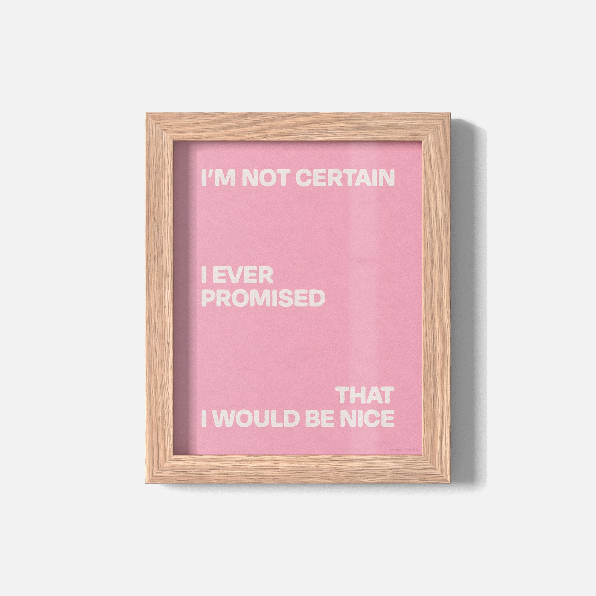 PROMISED PRINT
