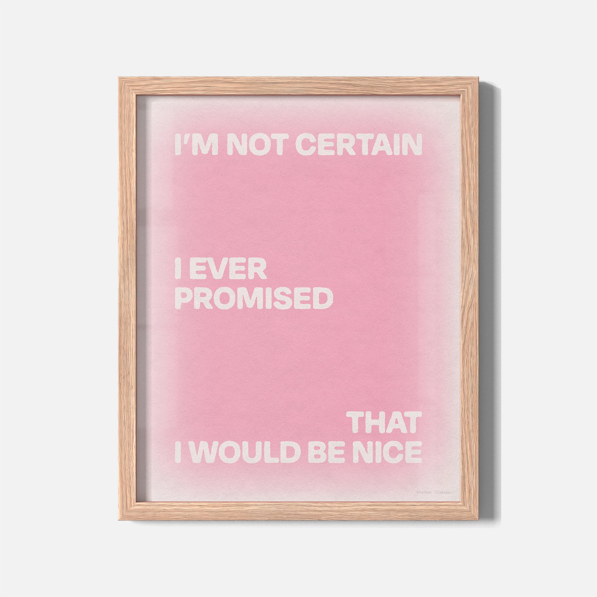 PROMISED PRINT