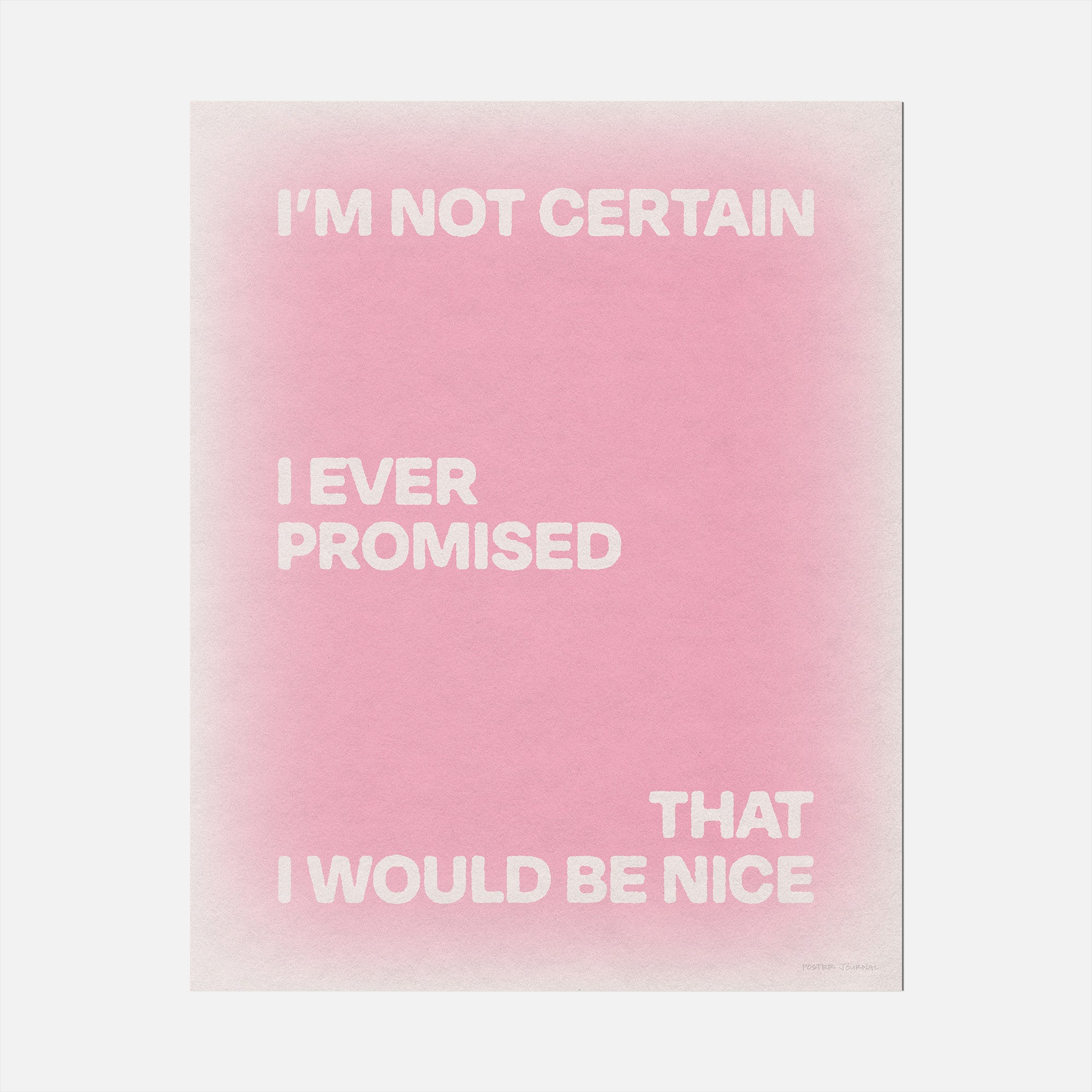 PROMISED PRINT