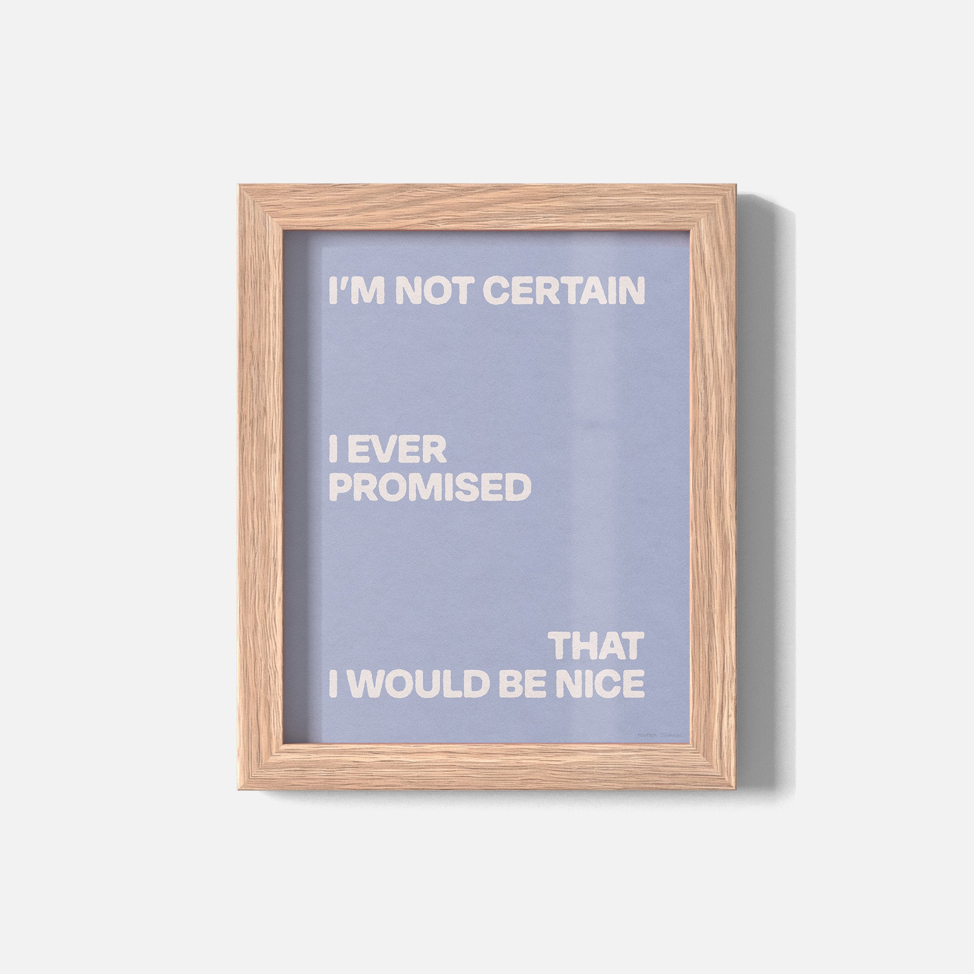 PROMISED PRINT