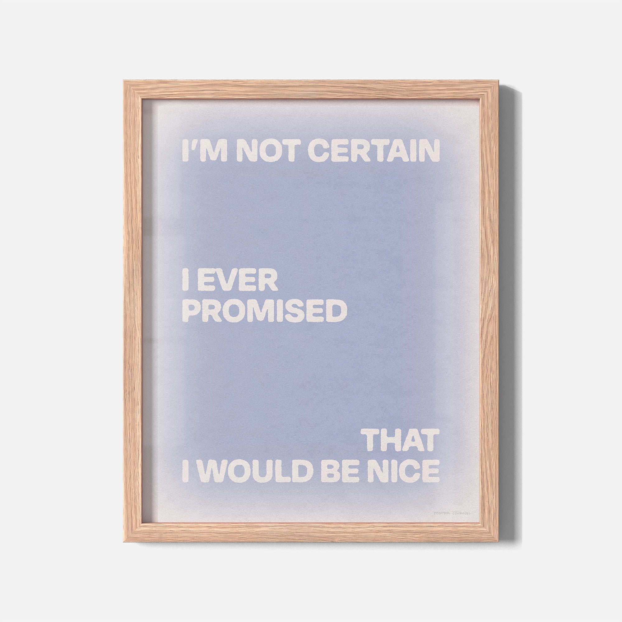 PROMISED PRINT