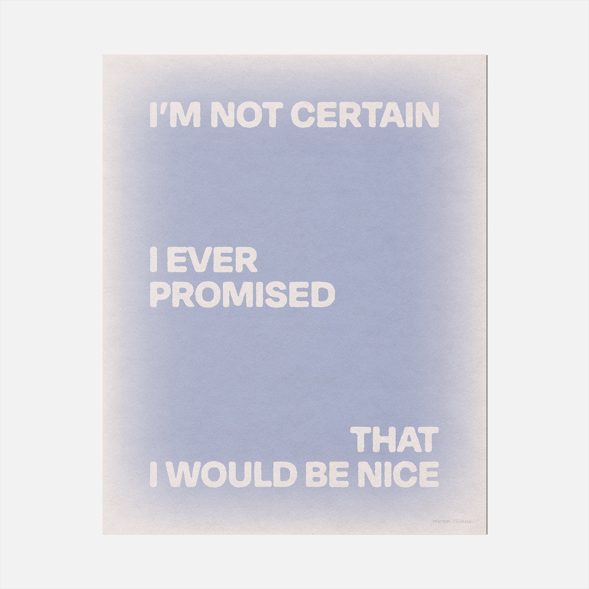 PROMISED PRINT
