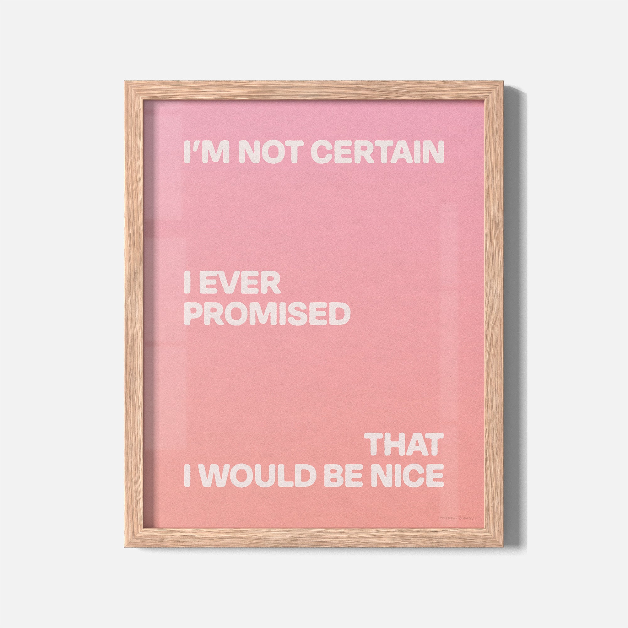 PROMISED PRINT