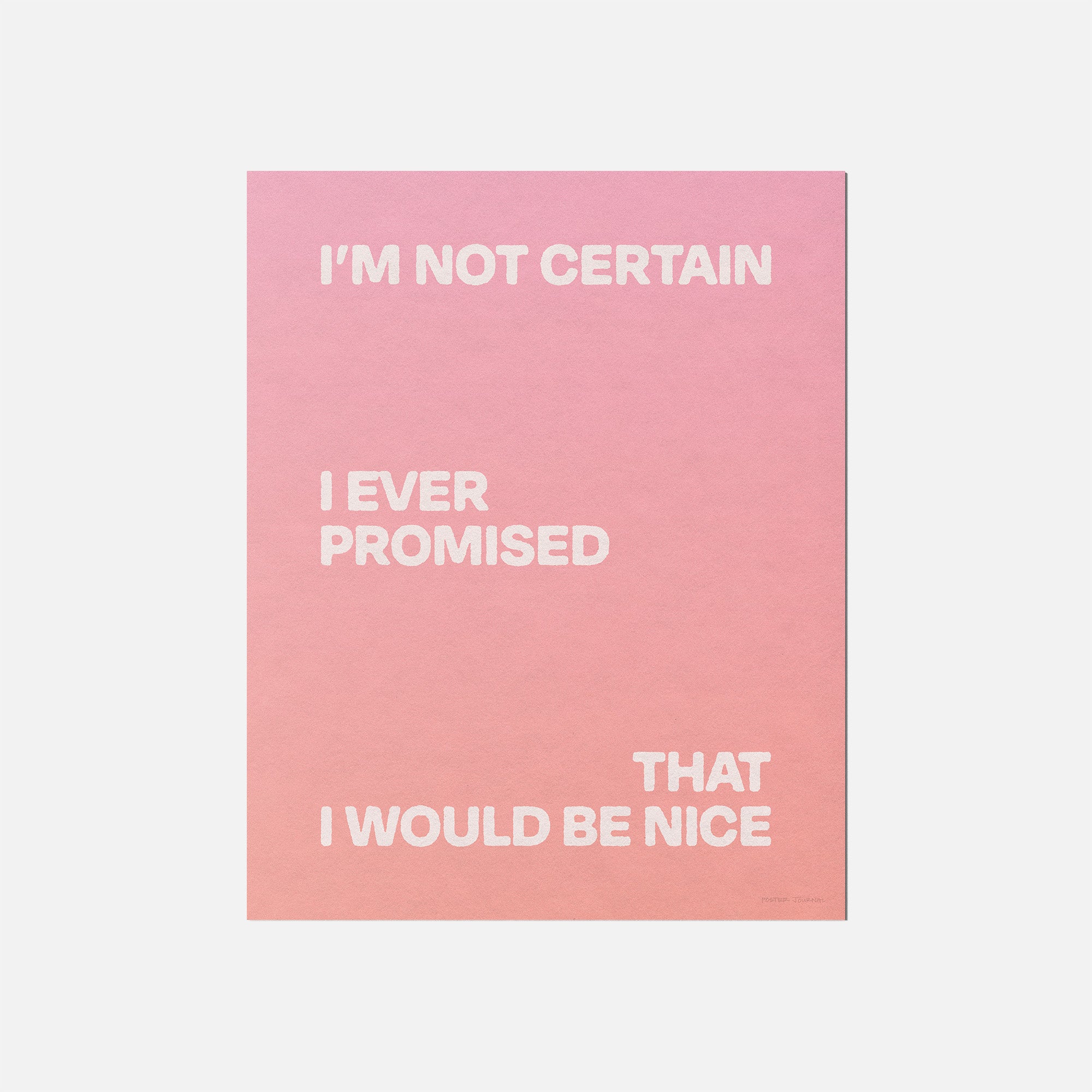 PROMISED PRINT